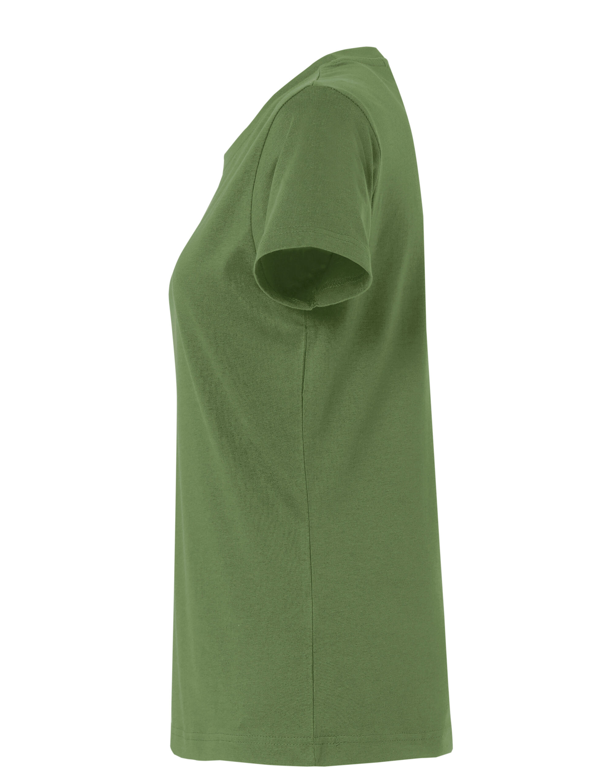 CQ029031 Ladies Basic T Army Green