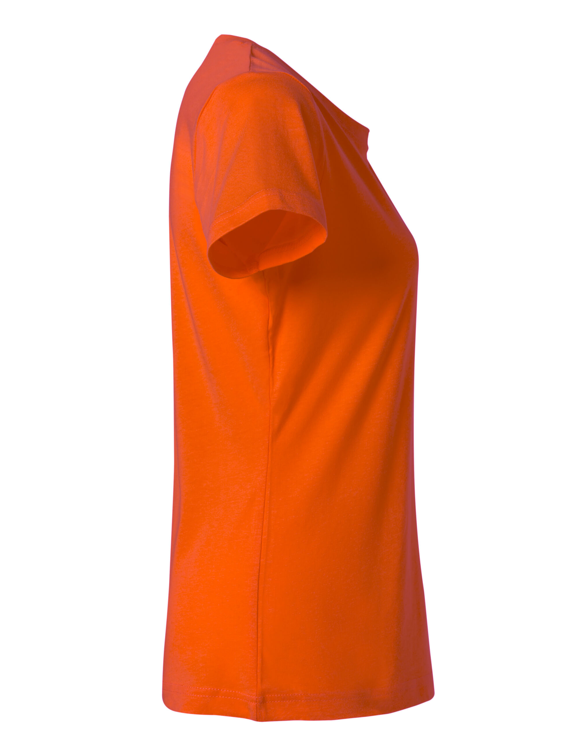 CQ029031 Ladies Basic T Blood Orange