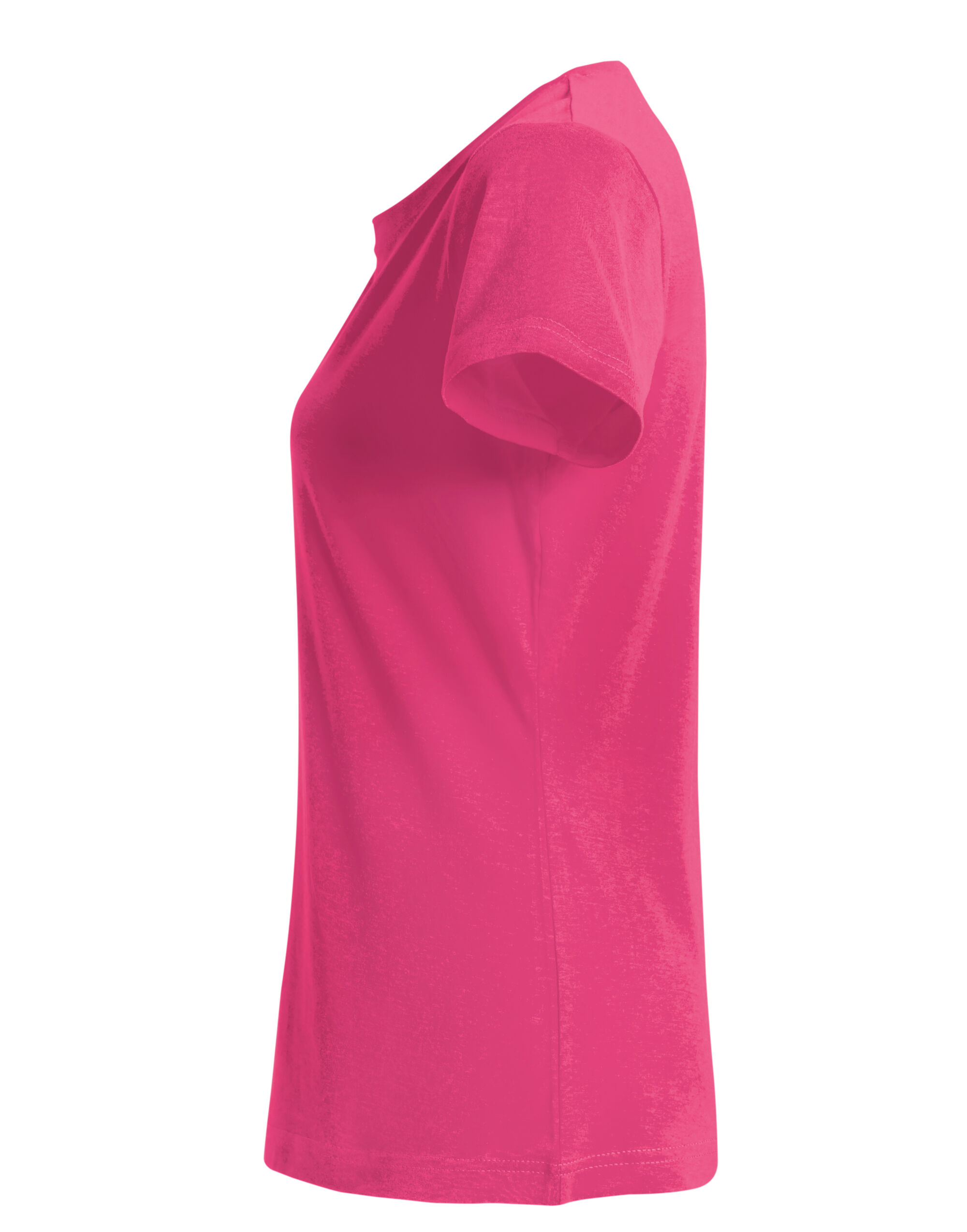 CQ029031 Ladies Basic T Bright Cerise