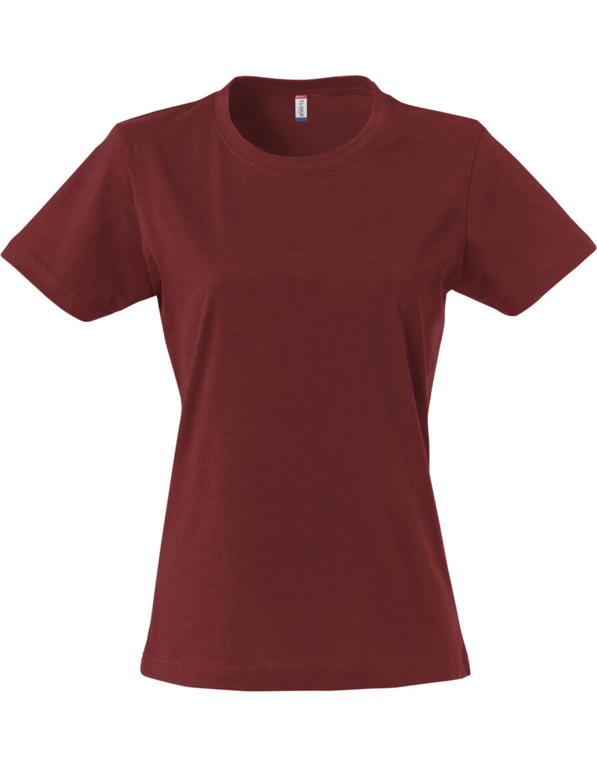 CQ029031 Ladies Basic T Burgundy