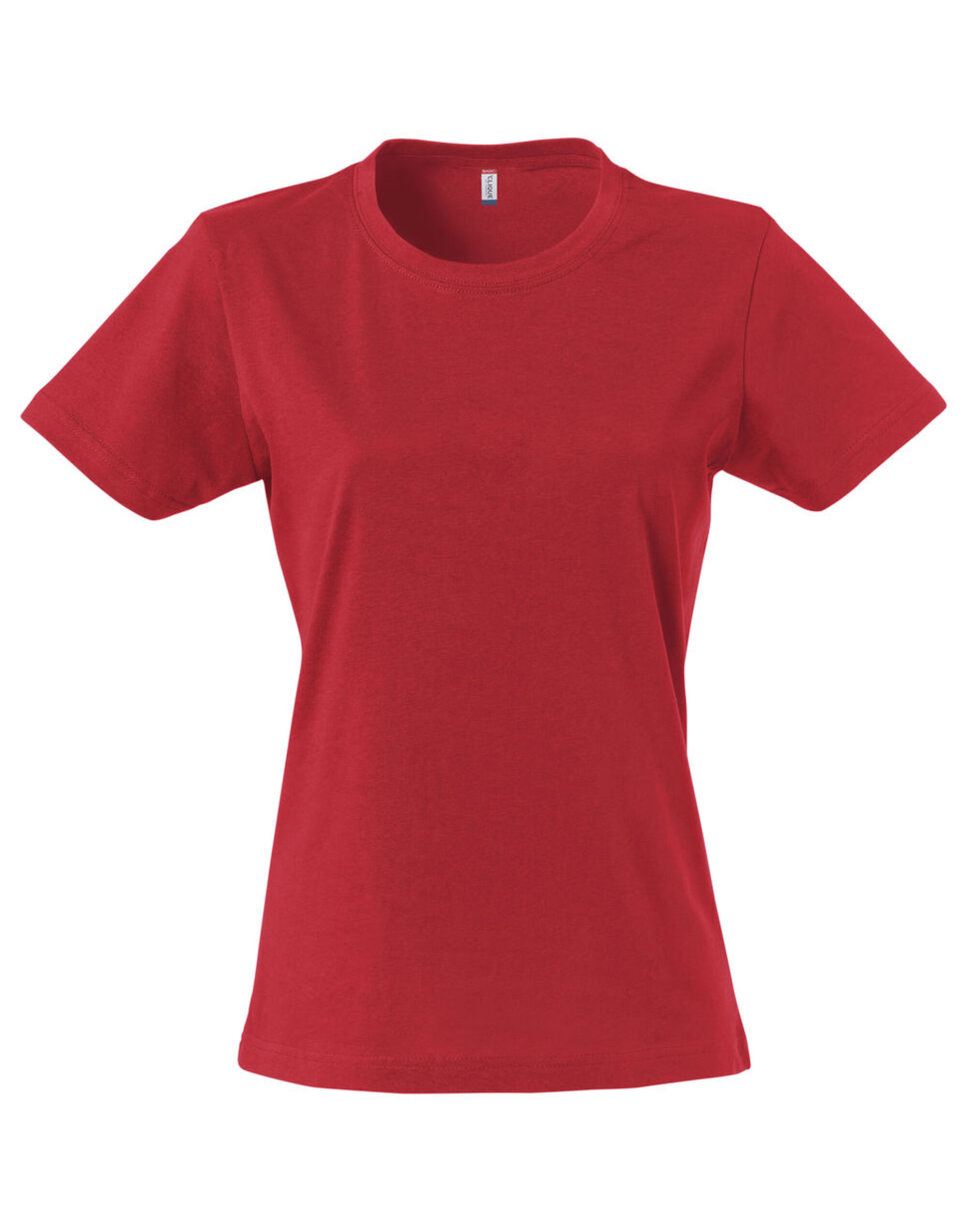 CQ029031 Ladies Basic T Red CQ029031 Ladies Basic T Red