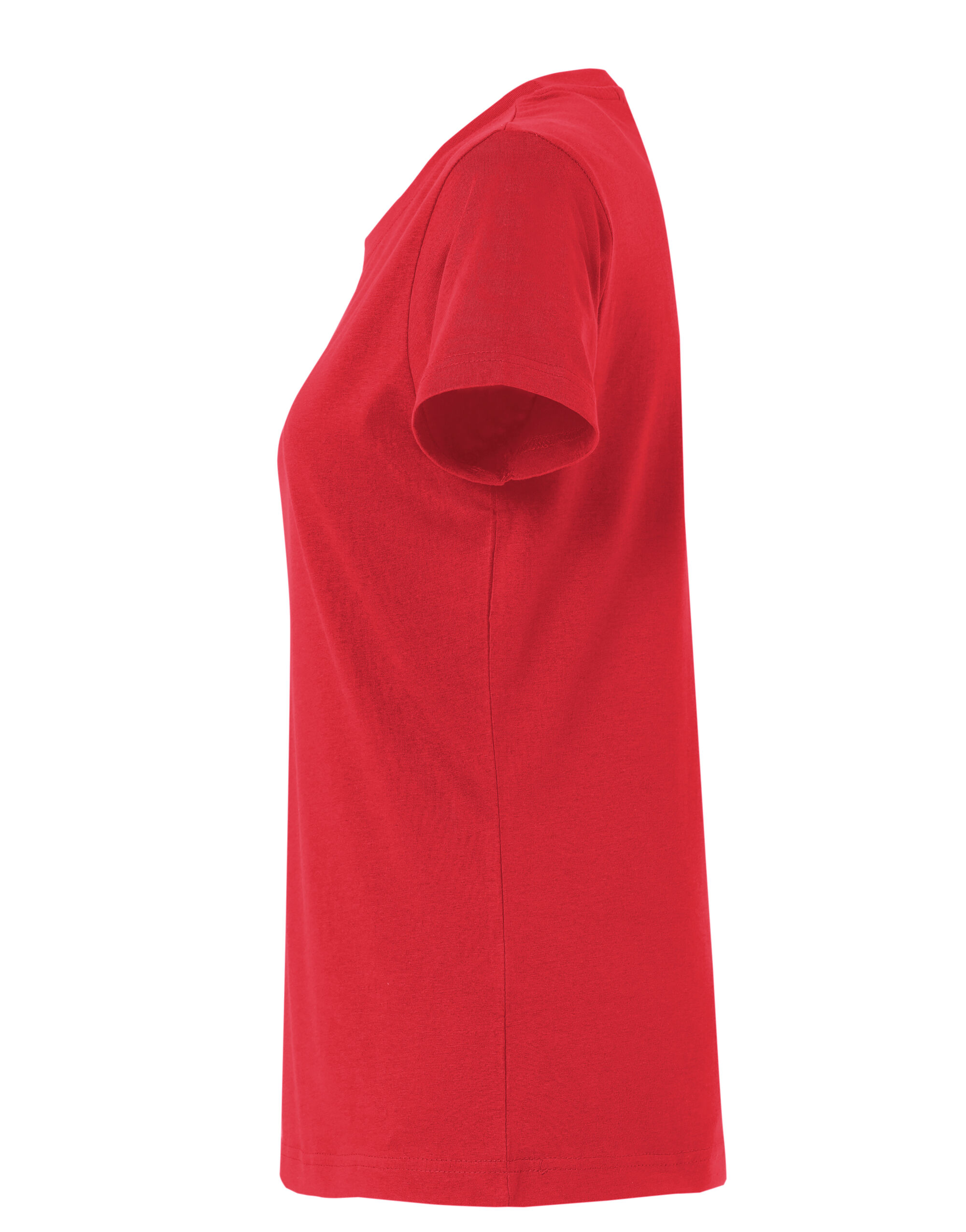 CQ029031 Ladies Basic T Red