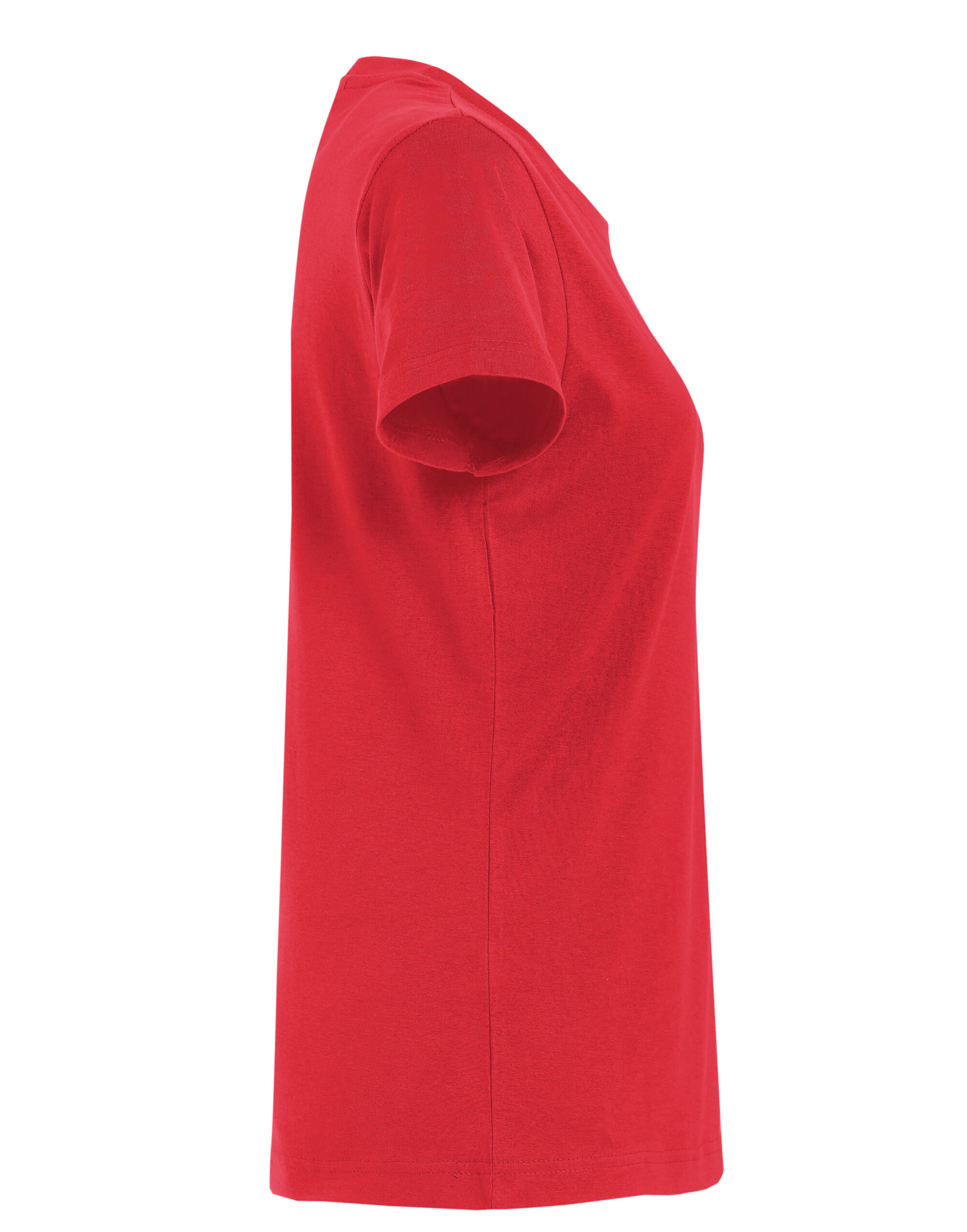 CQ029031 Ladies Basic T Red