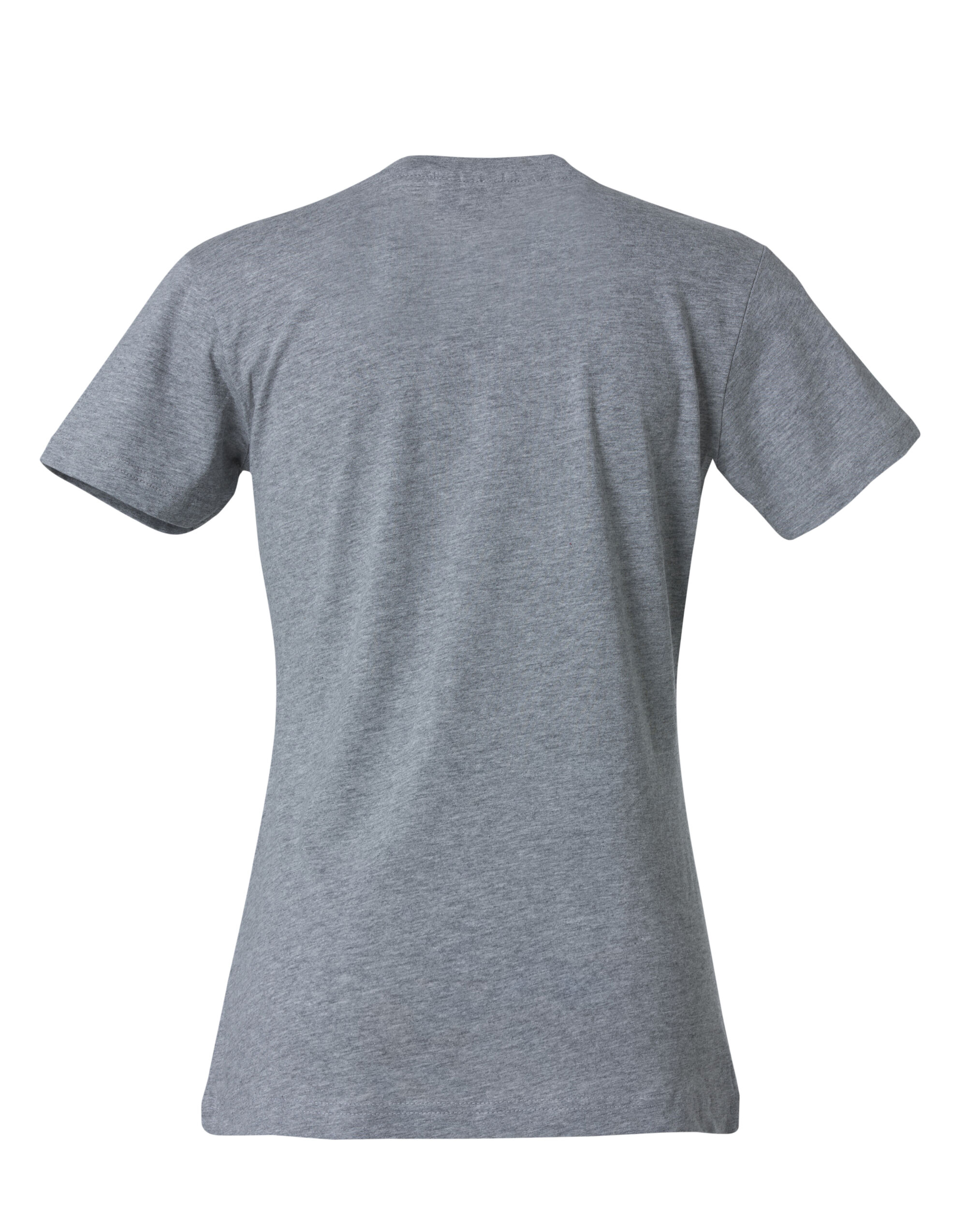 CQ029031 Ladies Basic T Grey Melange