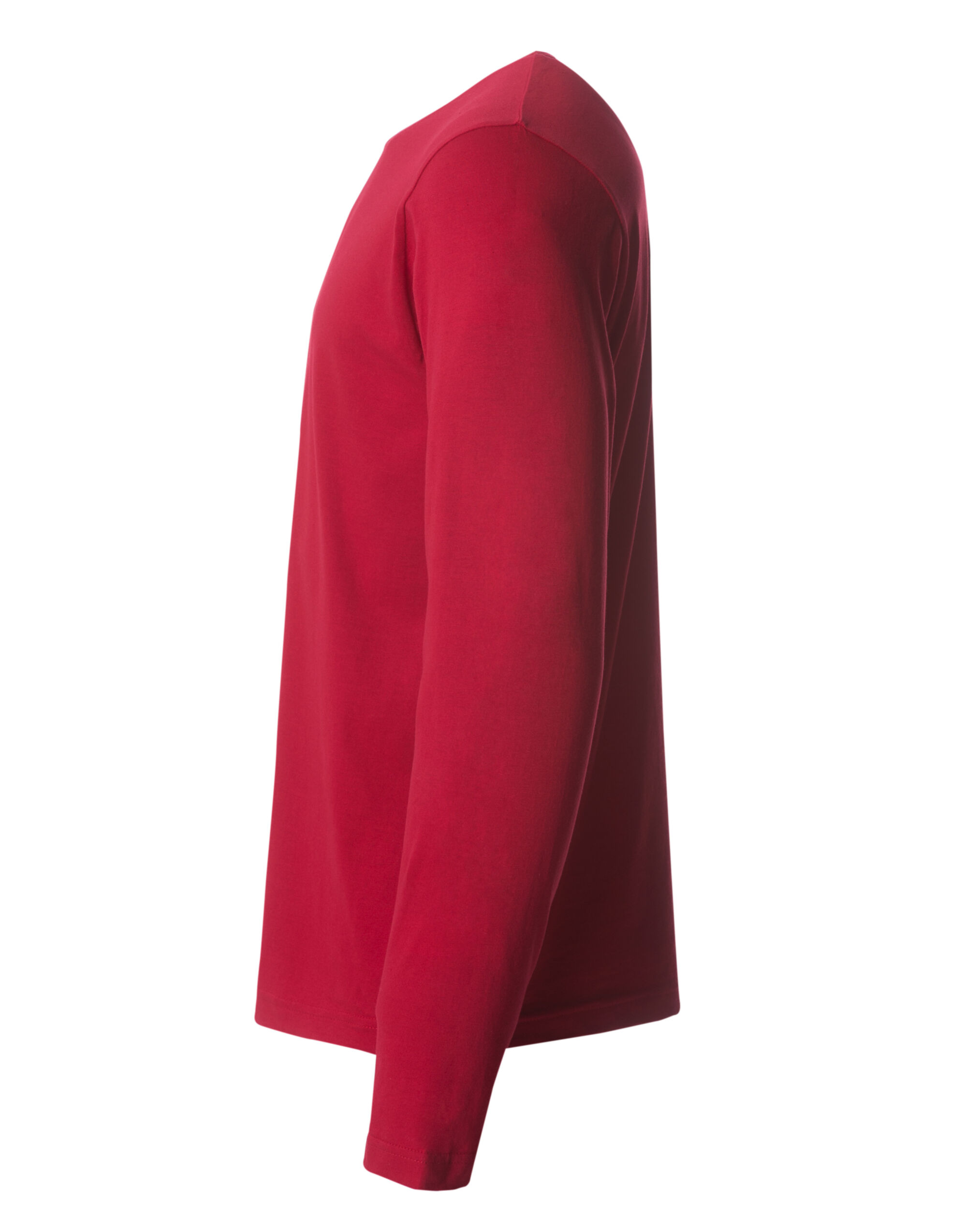 CQ029033 Basic Long Sleeve T Red