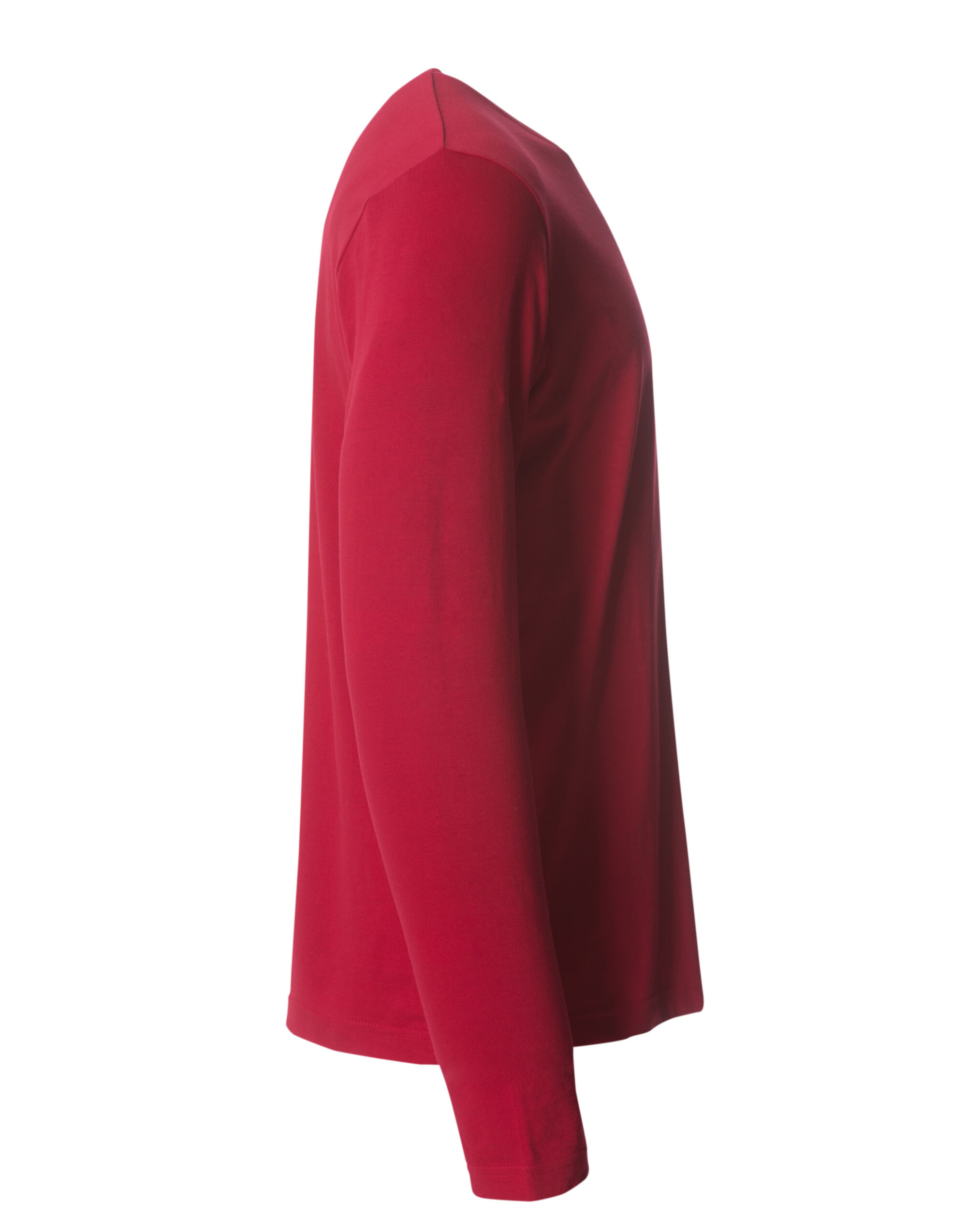 CQ029033 Basic Long Sleeve T Red
