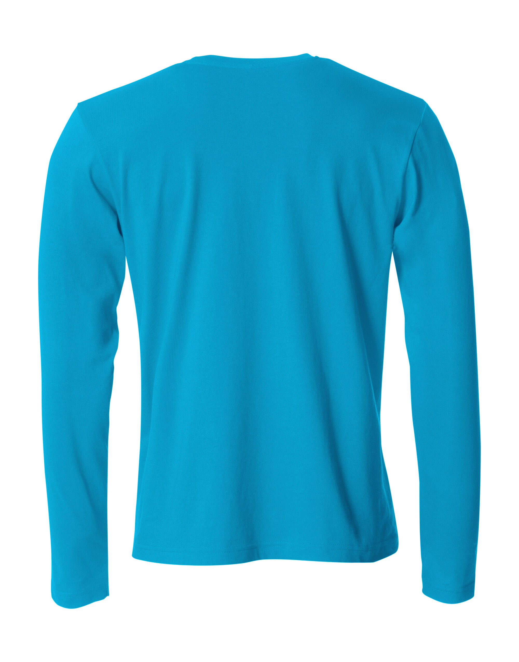 CQ029033 Basic Long Sleeve T Turquoise