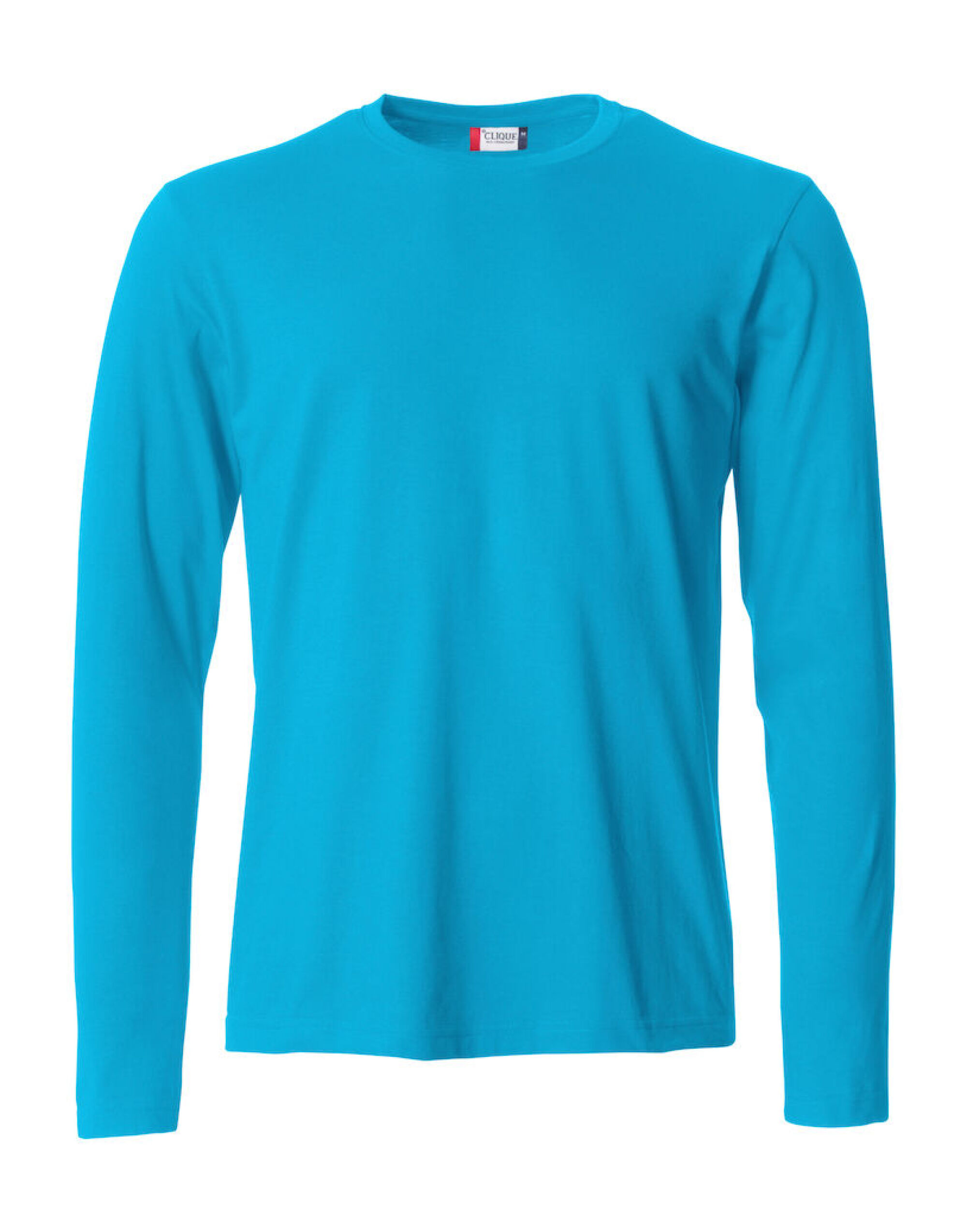 CQ029033 Basic Long Sleeve T Turquoise