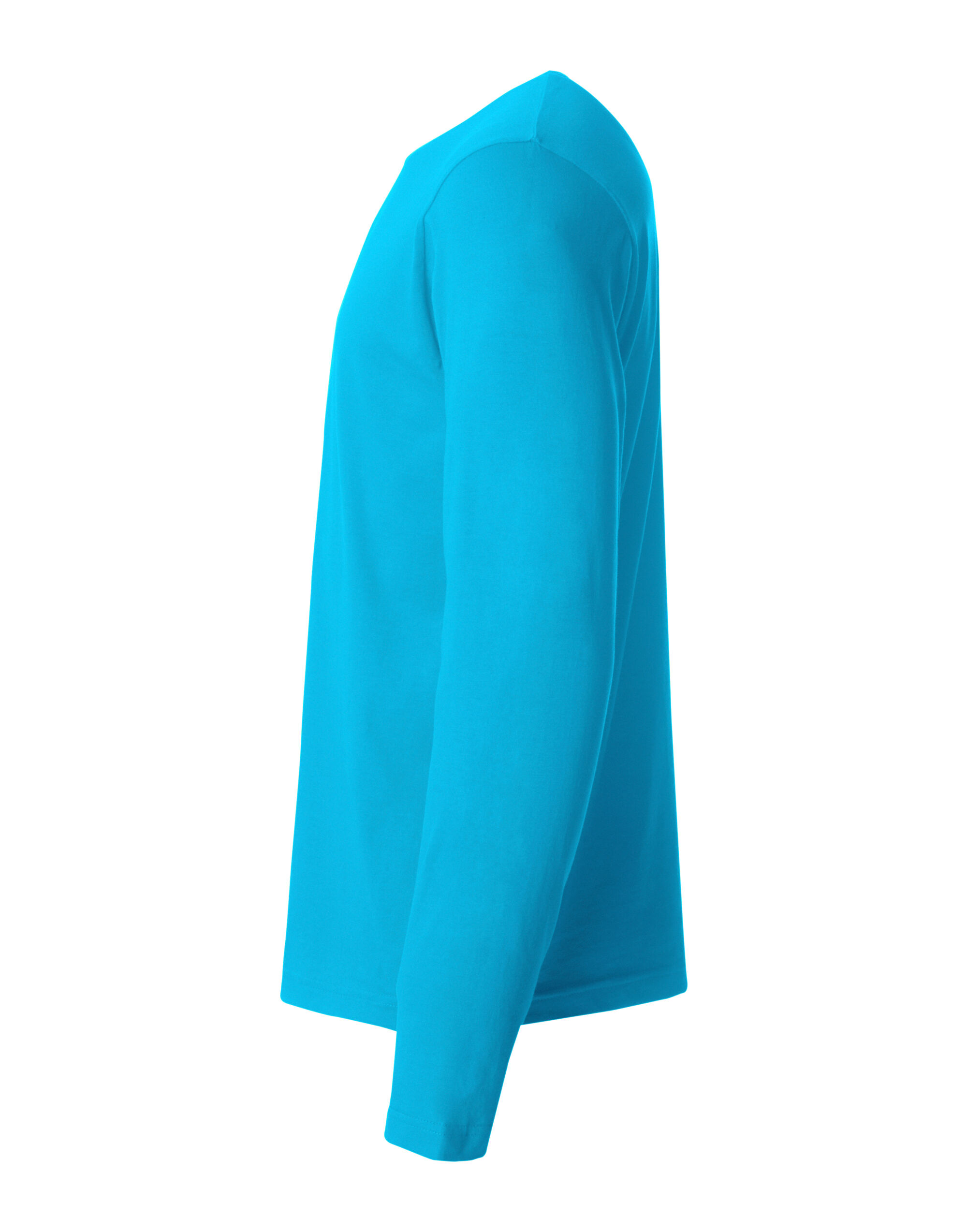 CQ029033 Basic Long Sleeve T Turquoise