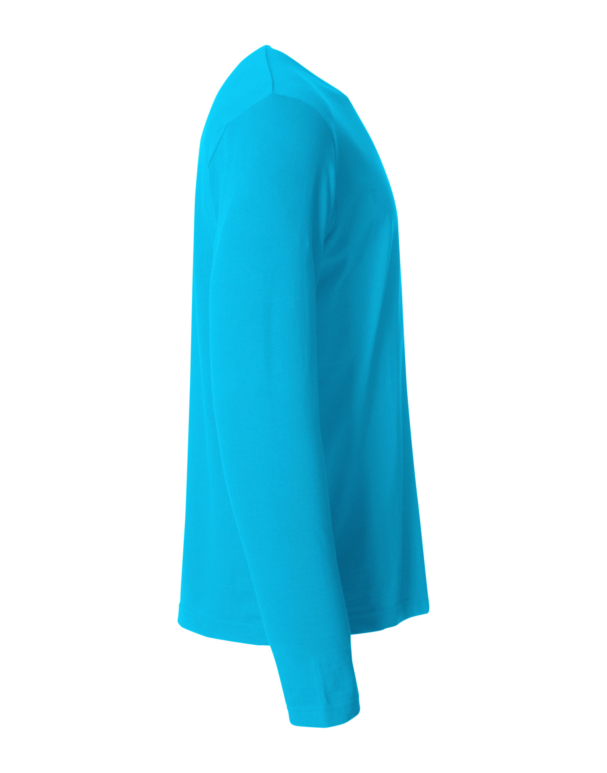CQ029033 Basic Long Sleeve T Turquoise