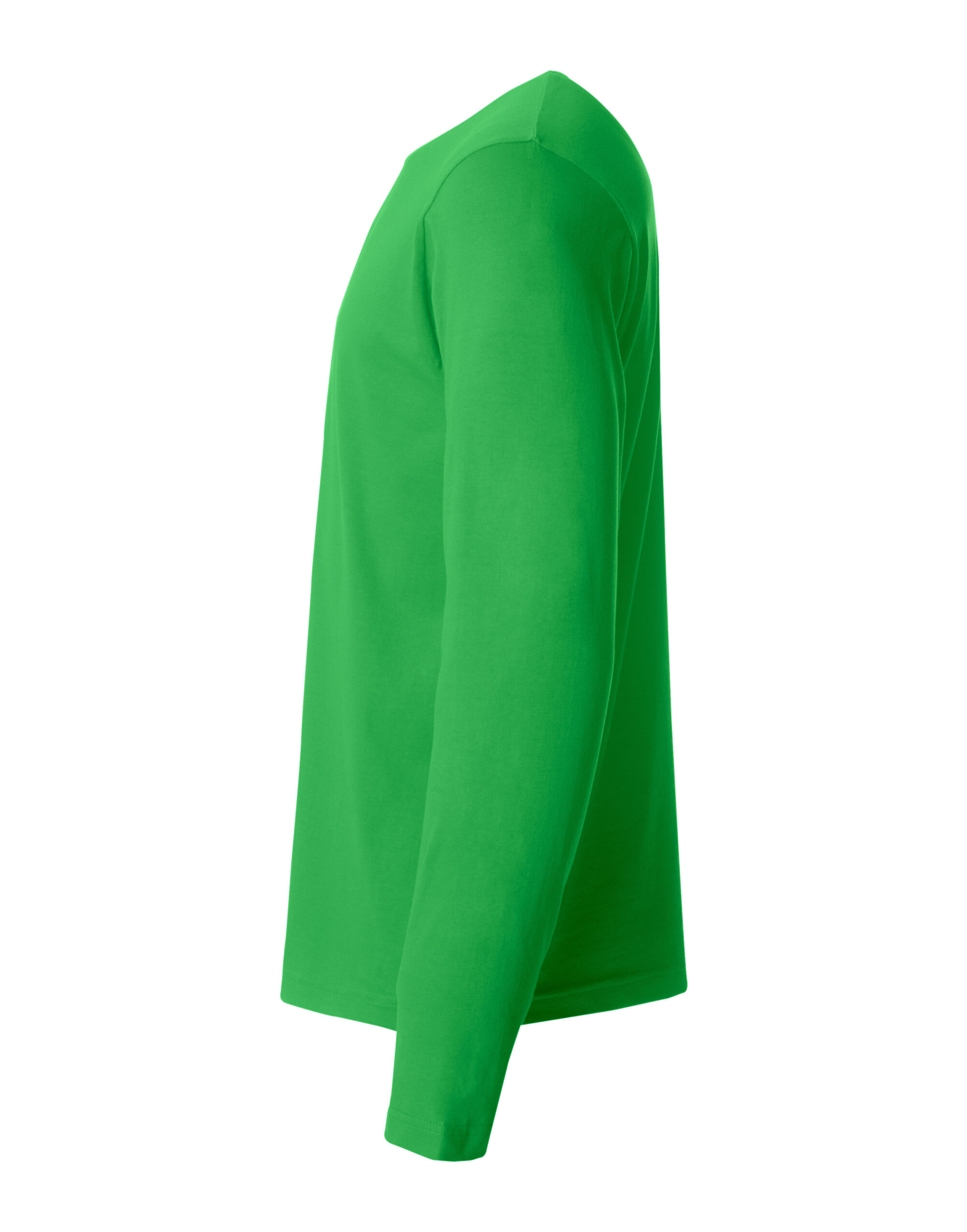 CQ029033 Basic Long Sleeve T Apple Green