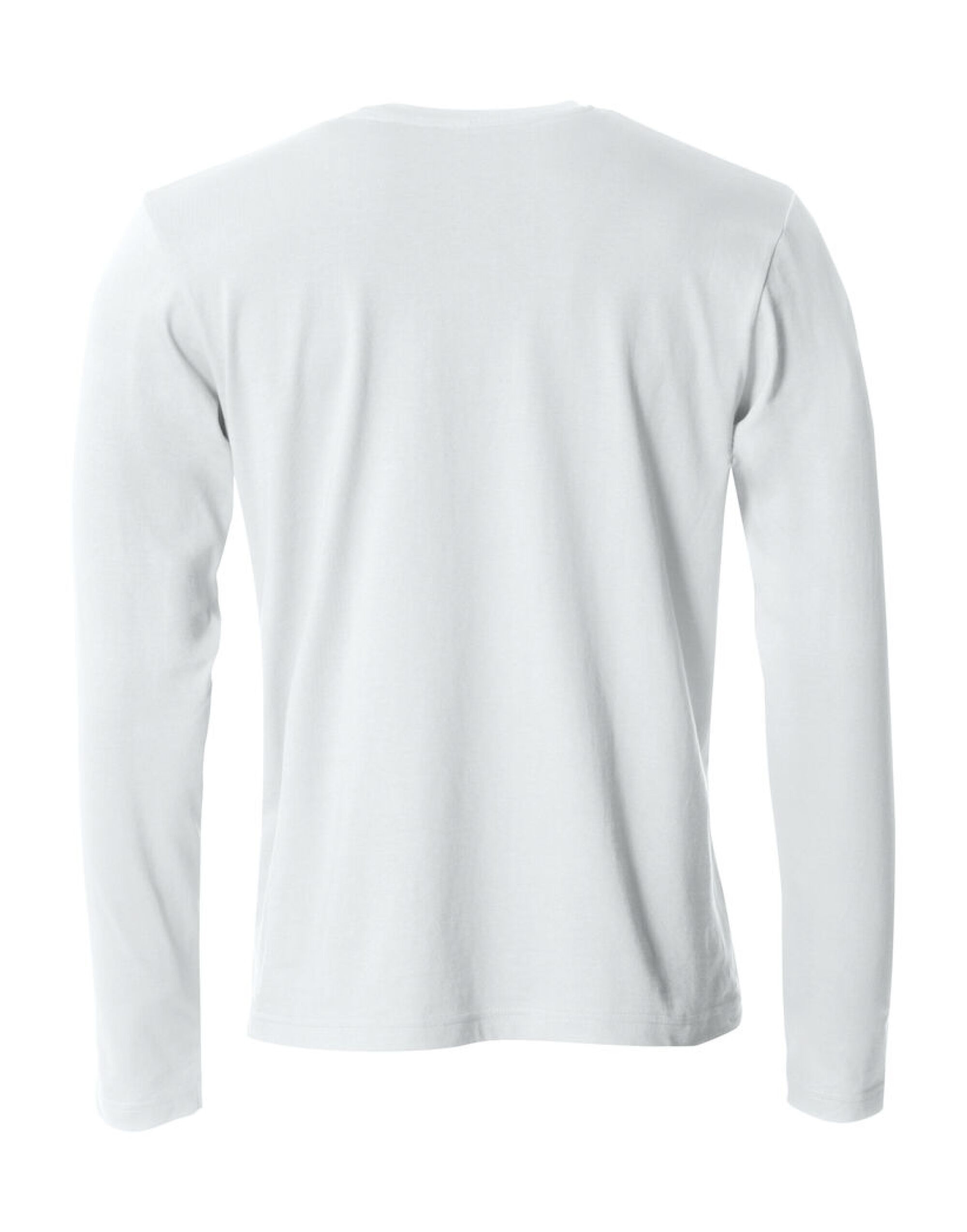 CQ029033 Basic Long Sleeve T White