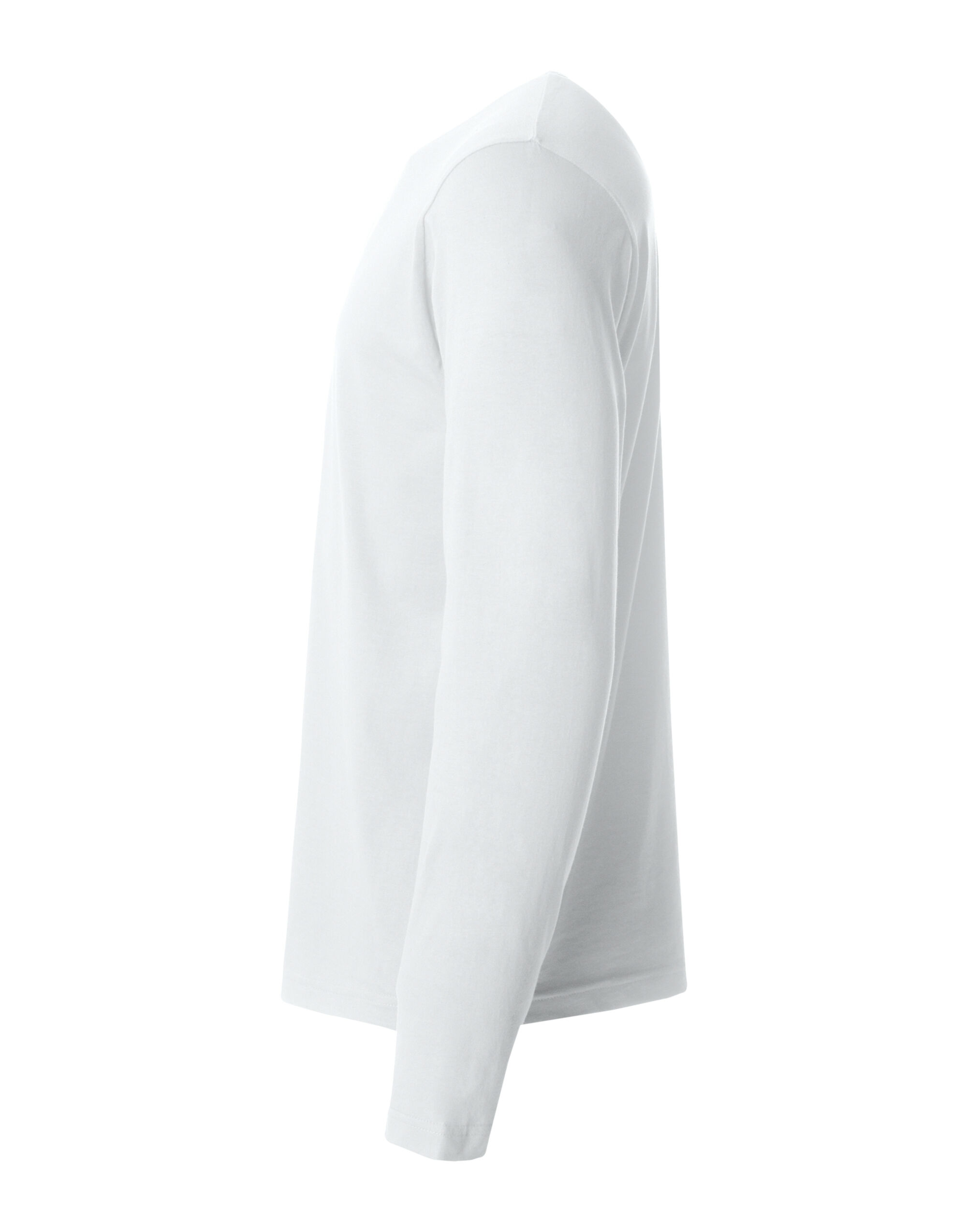CQ029033 Basic Long Sleeve T White