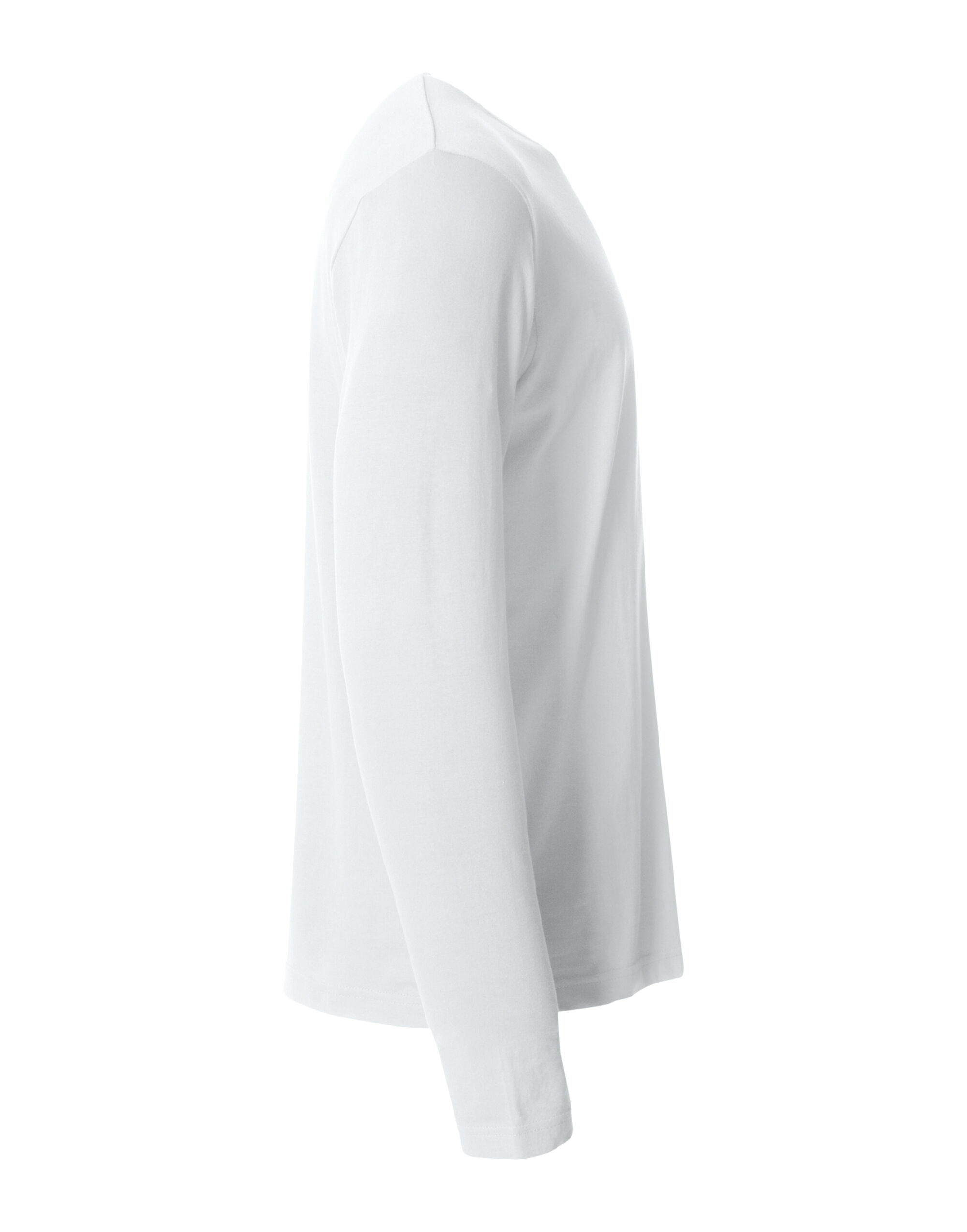 CQ029033 Basic Long Sleeve T White