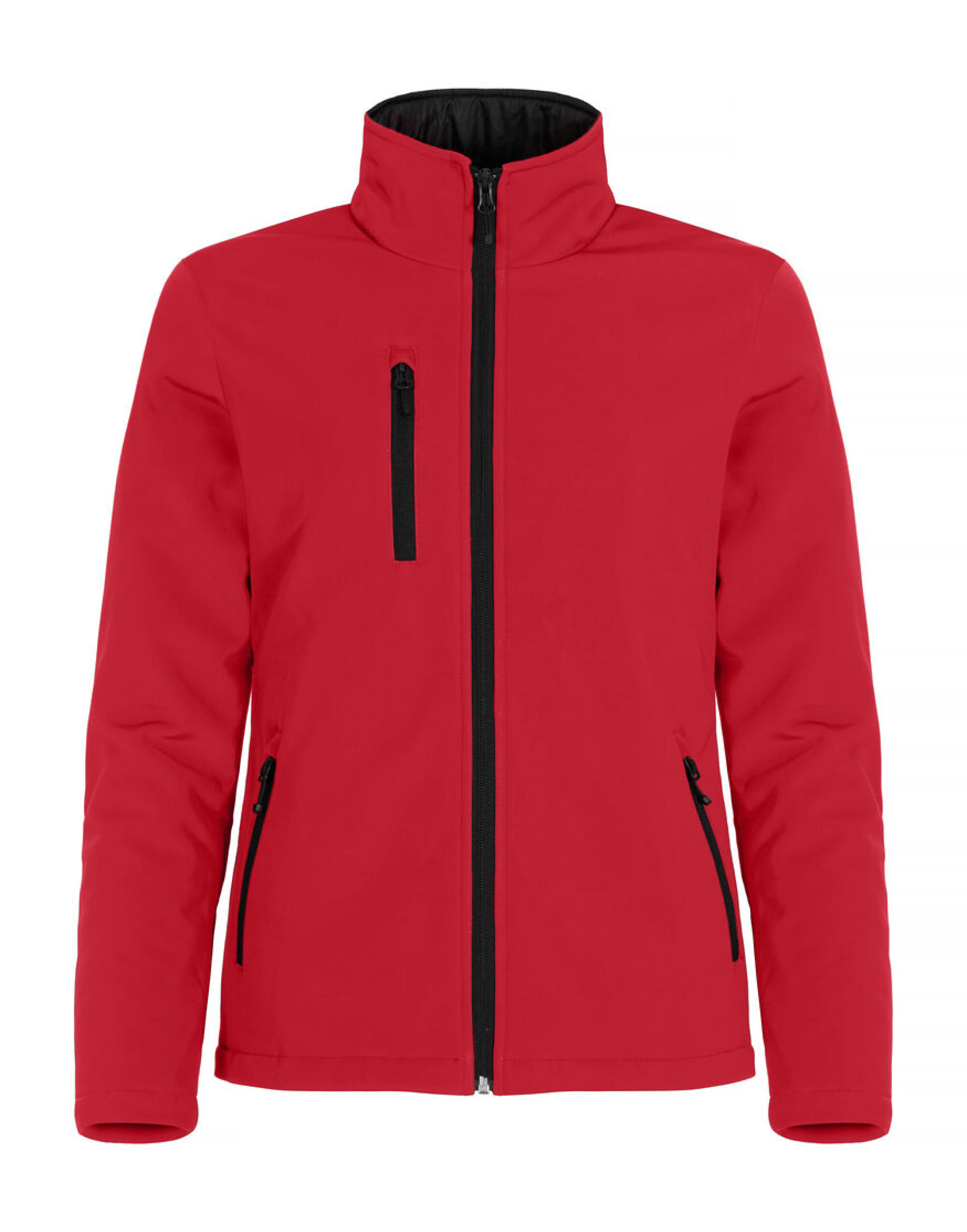 CQ0200957 Ladies Padded Softshell Red