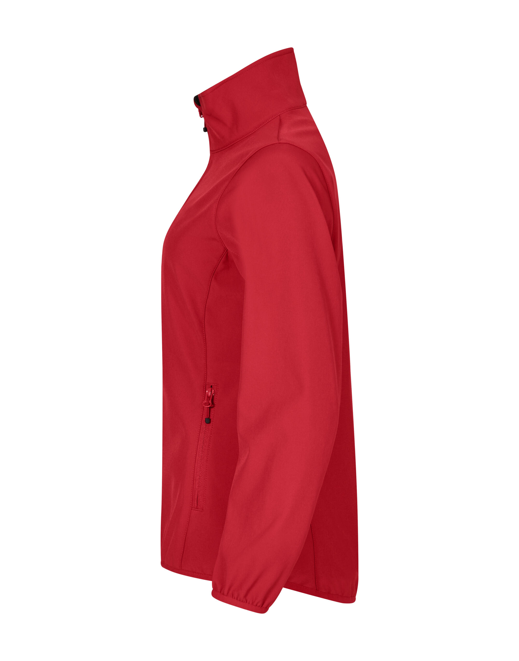 CQ0200915 Ladies Classic Softshell Jacket Red