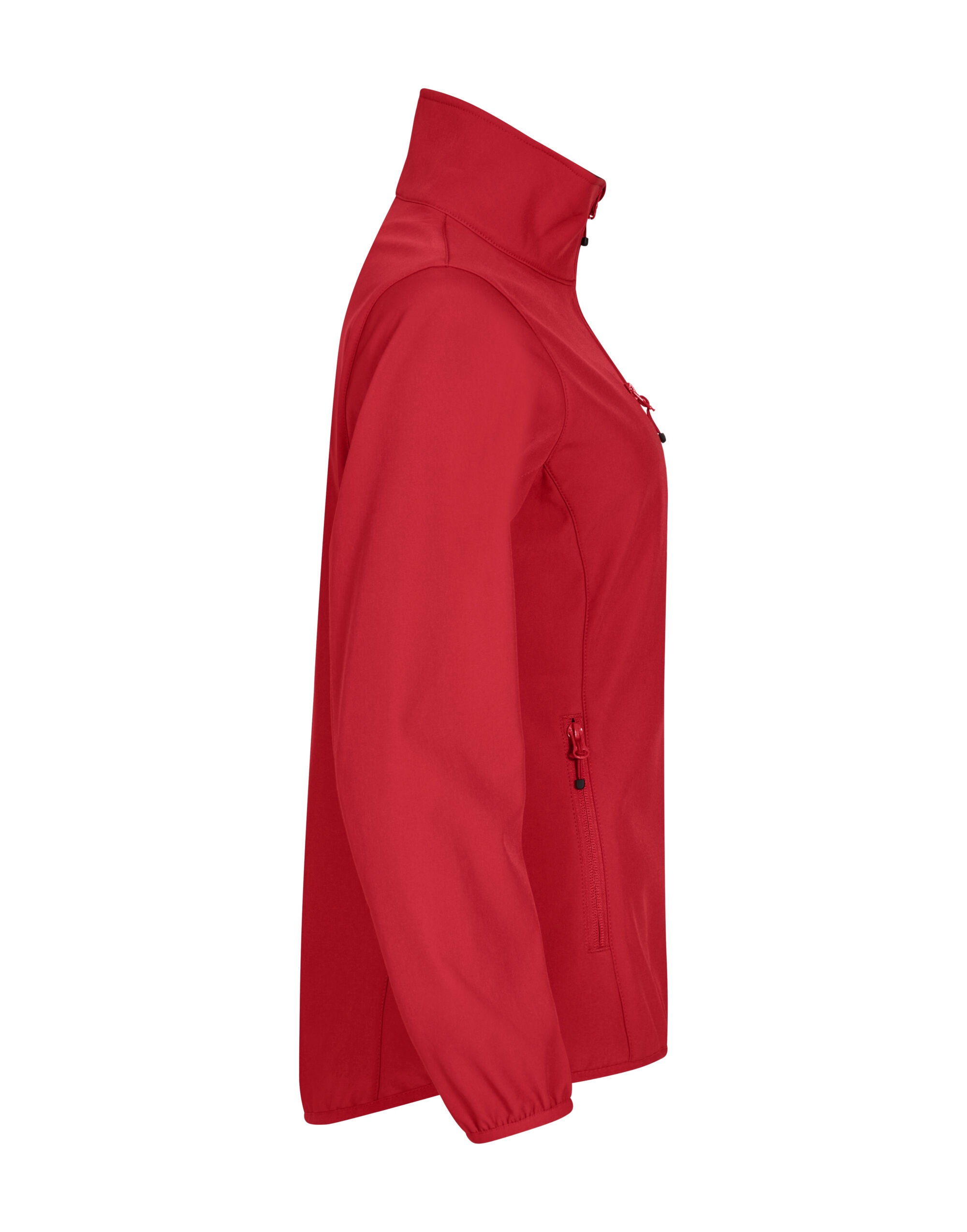 CQ0200915 Ladies Classic Softshell Jacket Red