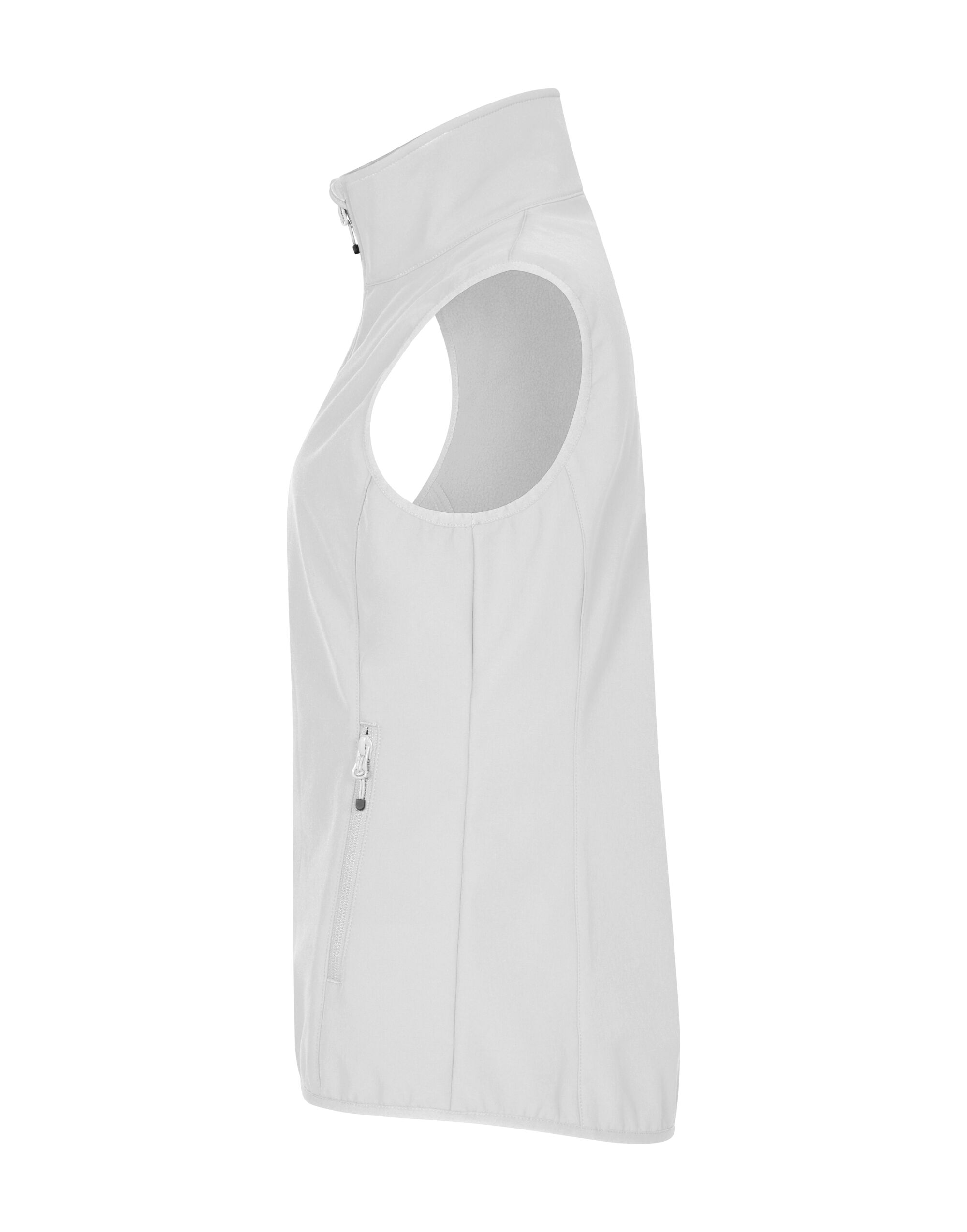 CQ0200916 Ladies Classic Softshell Vest White