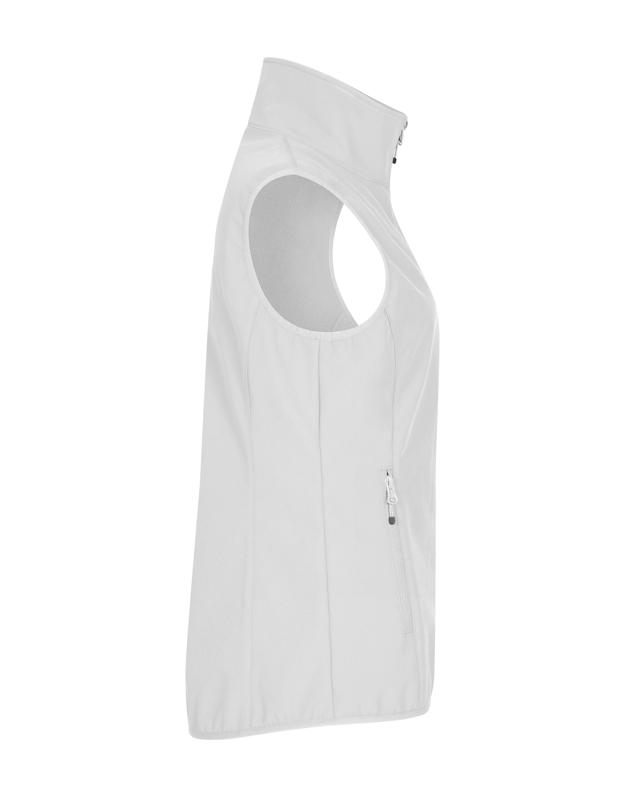 CQ0200916 Ladies Classic Softshell Vest White