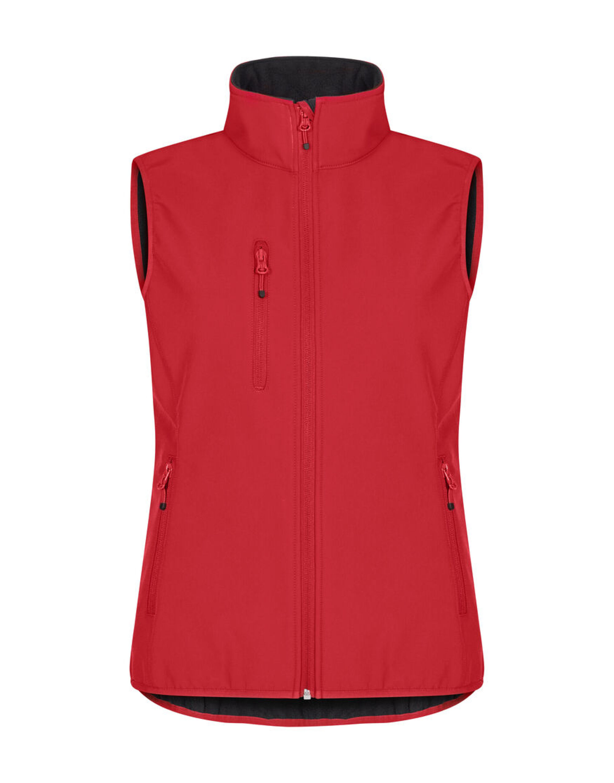 CQ0200916 Ladies Classic Softshell Vest Red