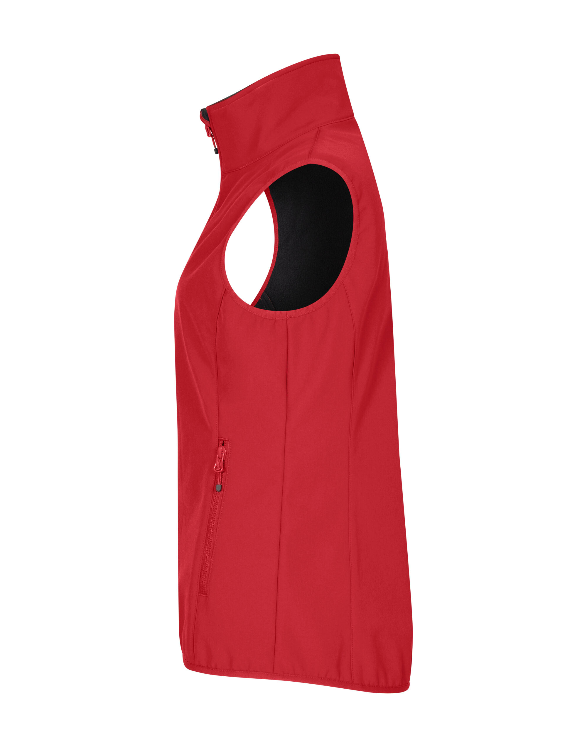 CQ0200916 Ladies Classic Softshell Vest Red