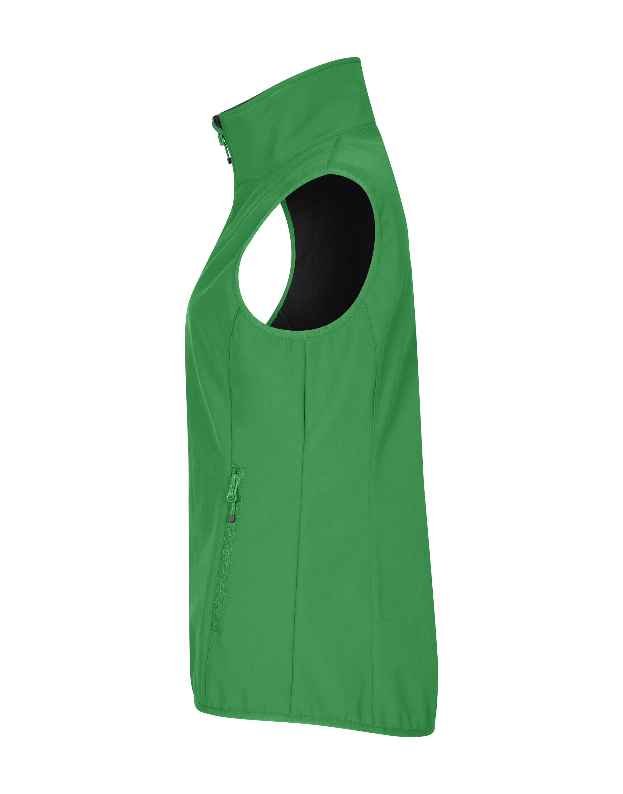 CQ0200916 Ladies Classic Softshell Vest Apple Green