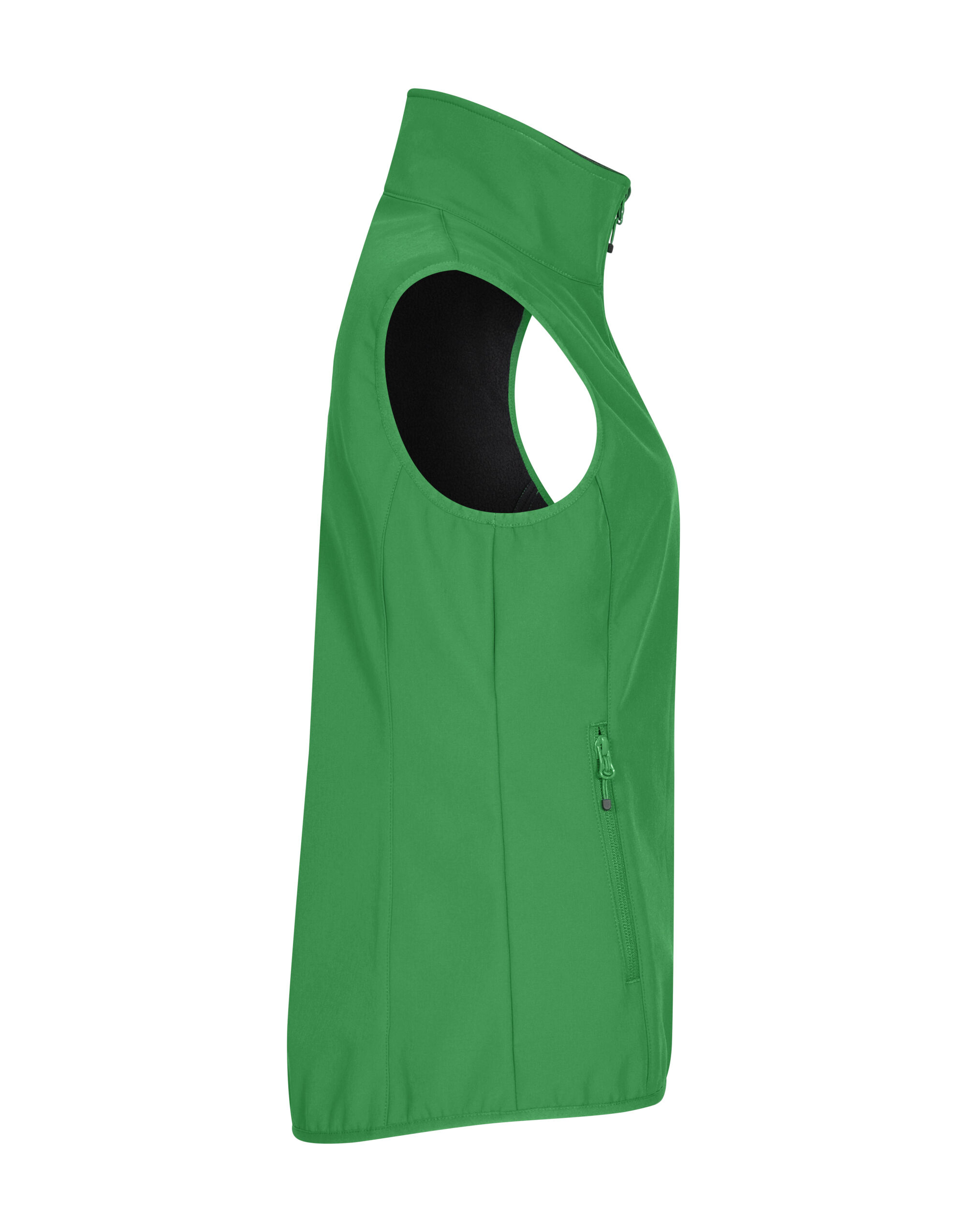 CQ0200916 Ladies Classic Softshell Vest Apple Green
