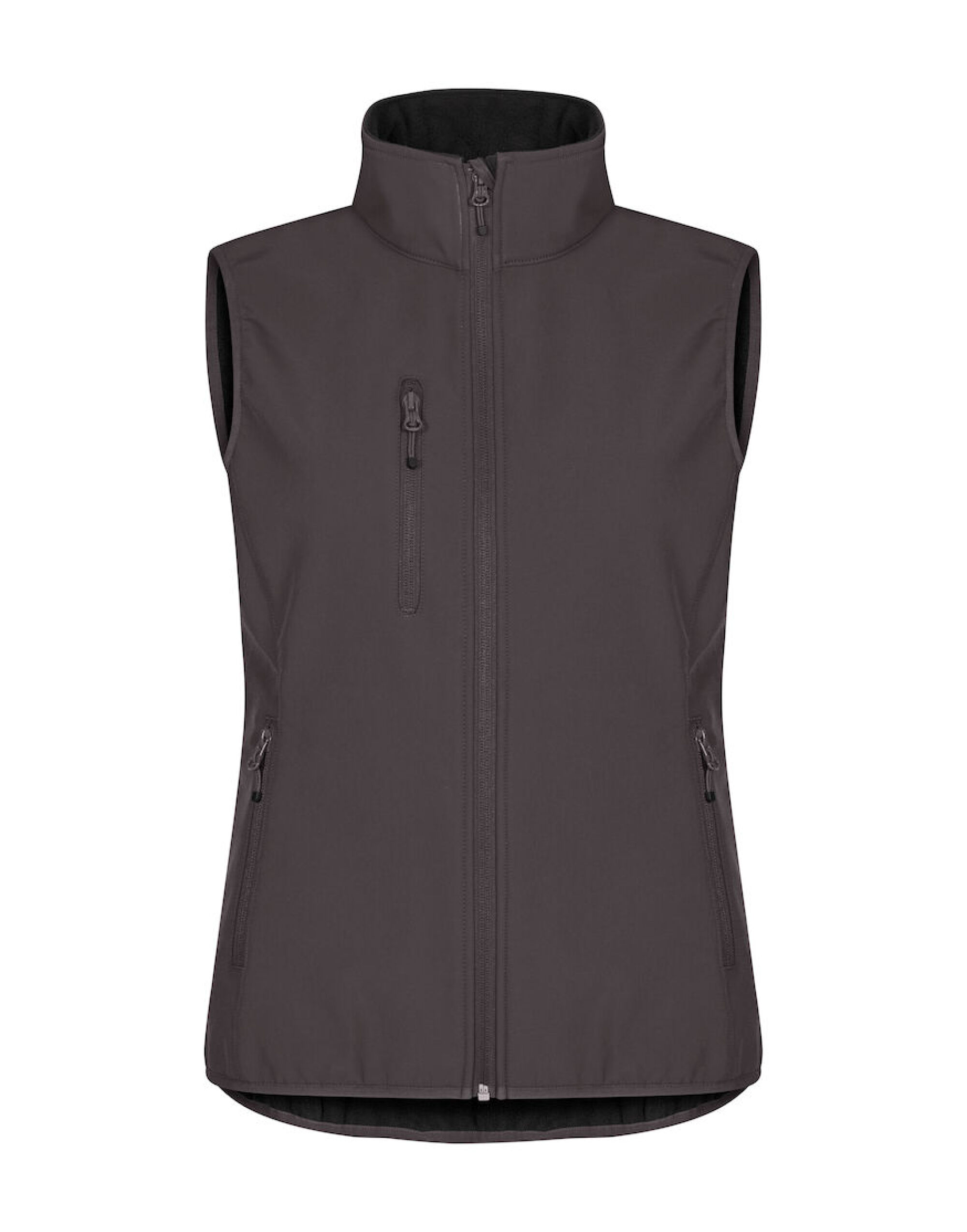 CQ0200916 Ladies Classic Softshell Vest Dark Grey