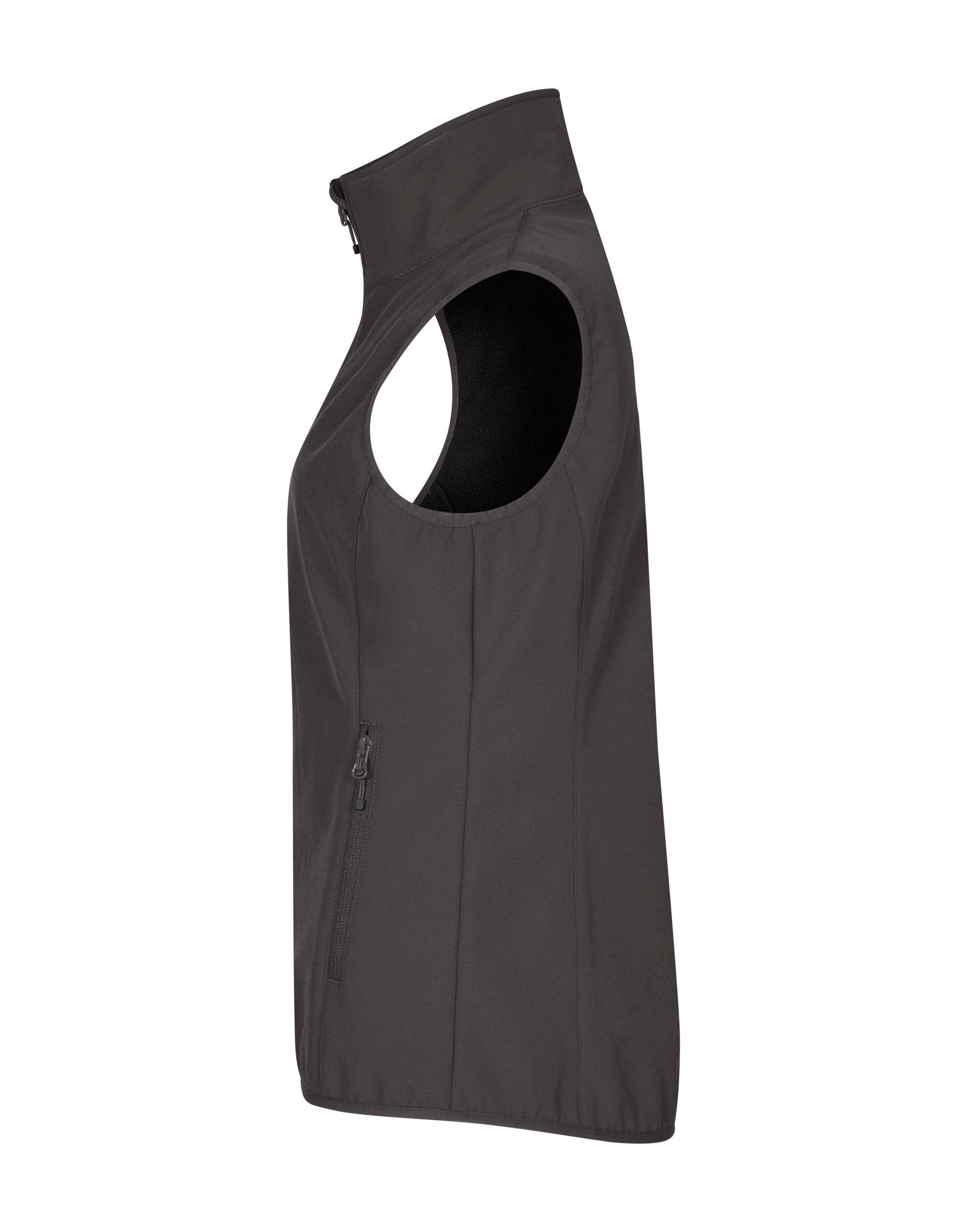 CQ0200916 Ladies Classic Softshell Vest Dark Grey