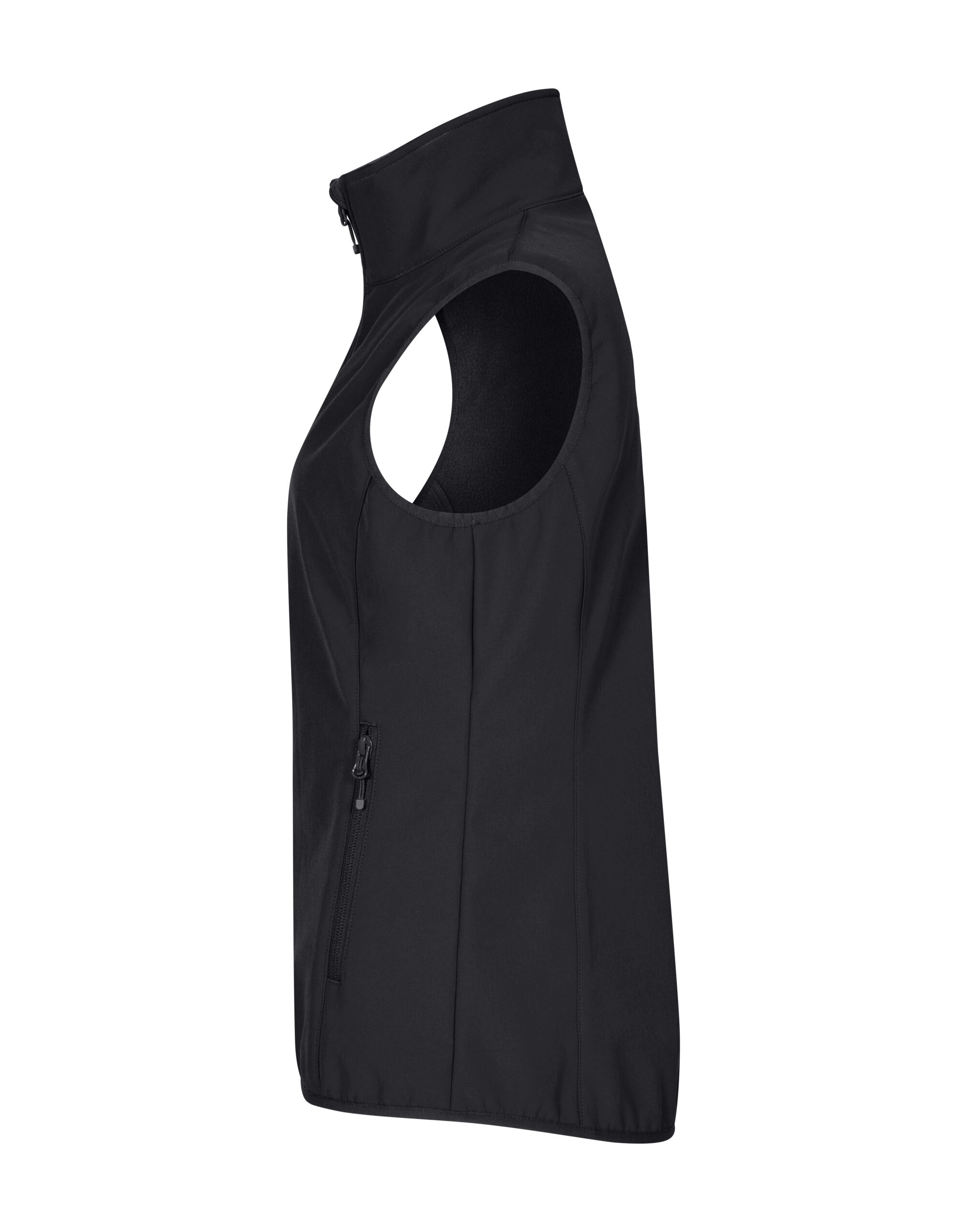 CQ0200916 Ladies Classic Softshell Vest Black