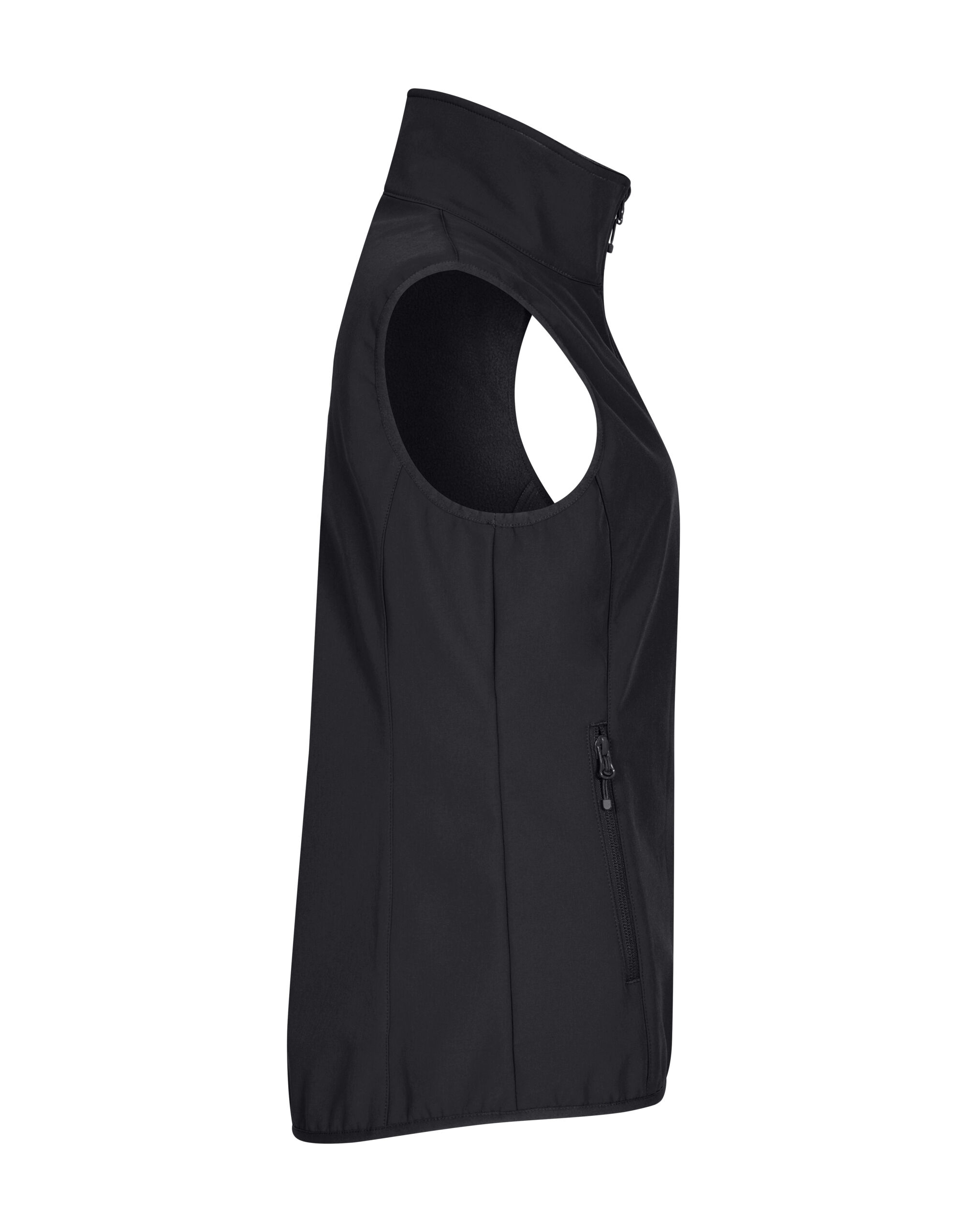 CQ0200916 Ladies Classic Softshell Vest Black