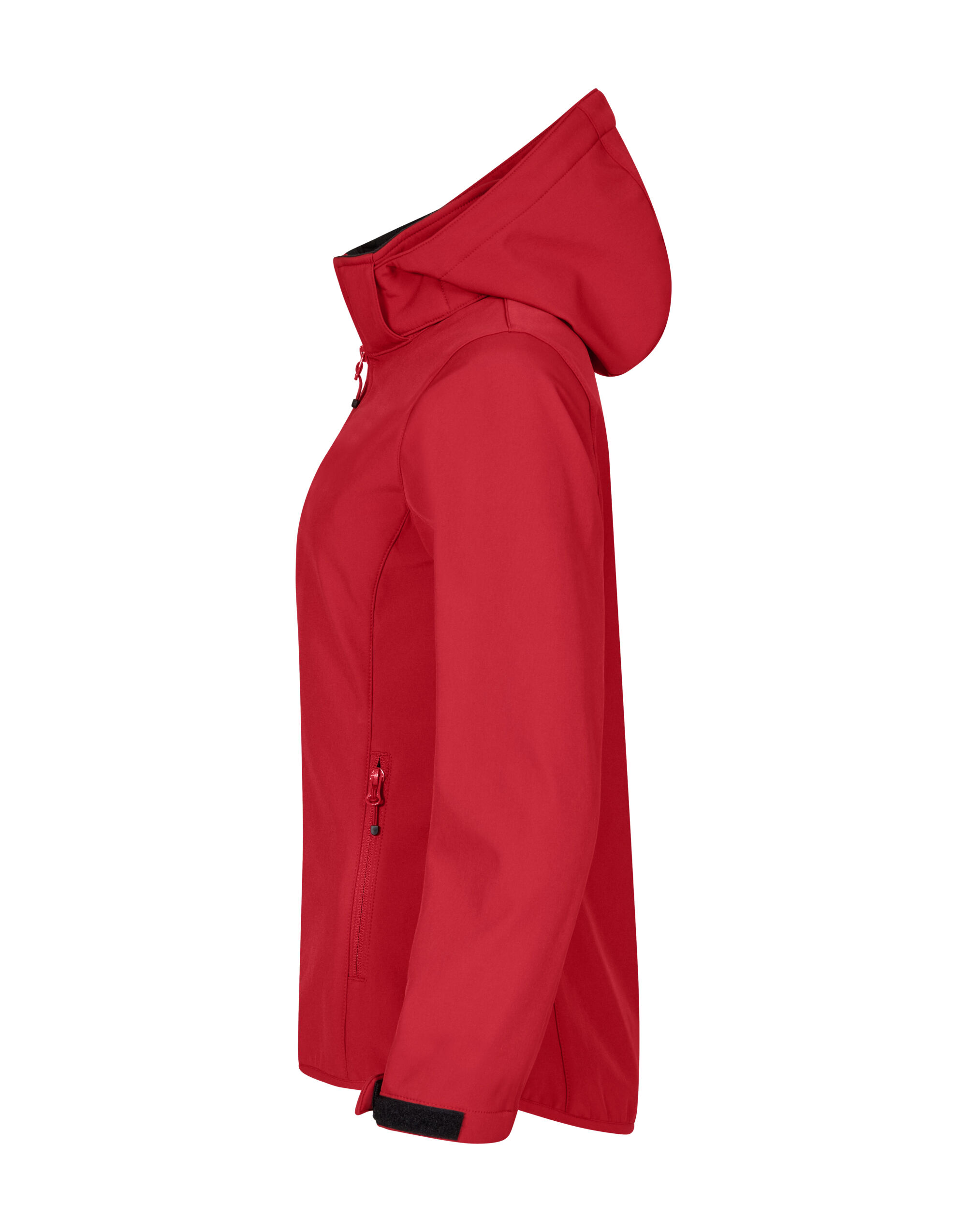 CQ0200917 Ladies Classic Softshell Hoody Red