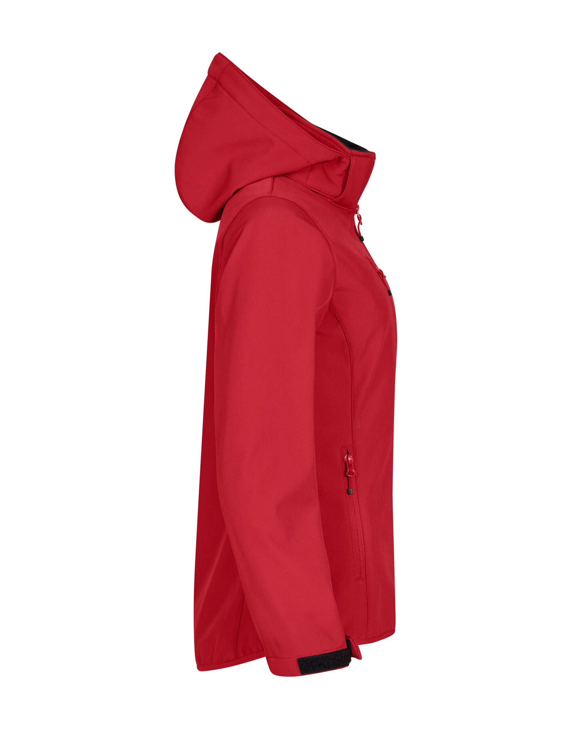 CQ0200917 Ladies Classic Softshell Hoody Red