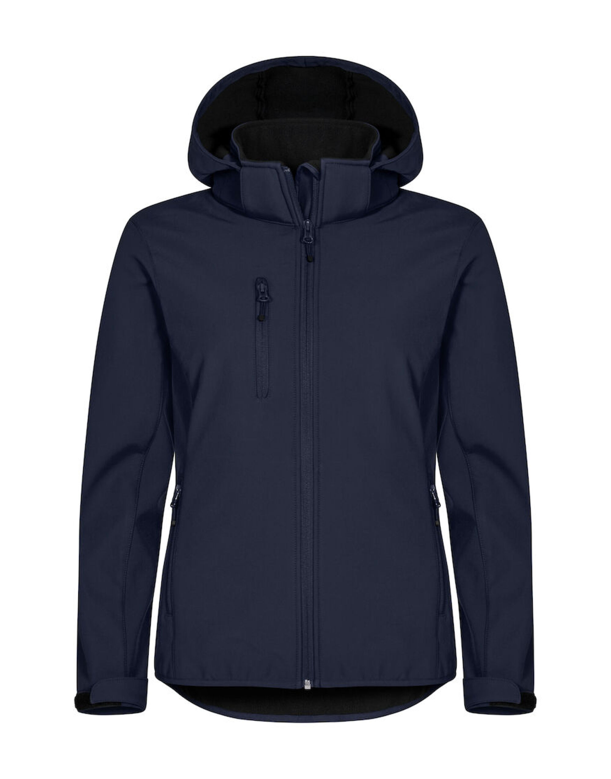 CQ0200917 Ladies Classic Softshell Hoody Dark Navy