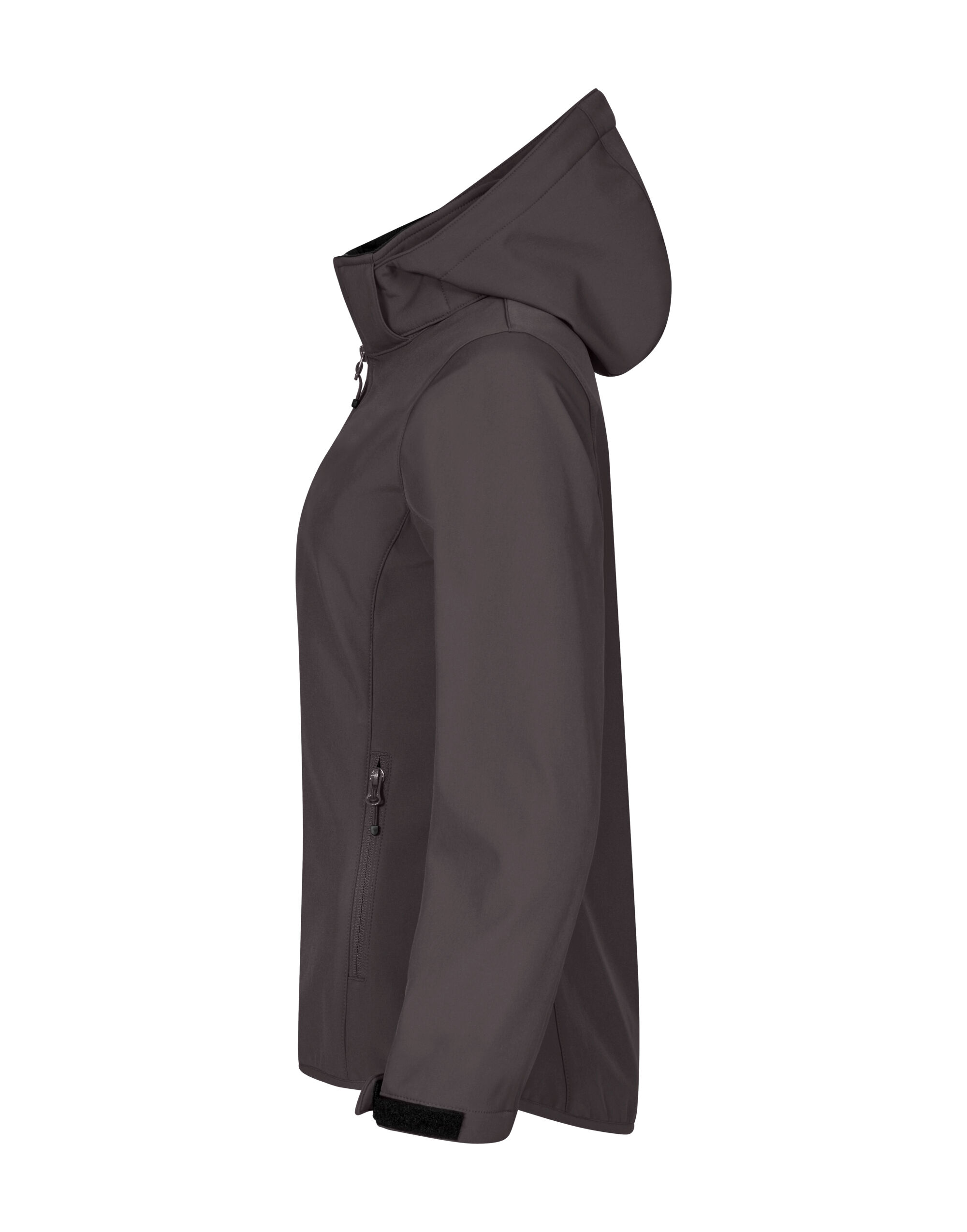 CQ0200917 Ladies Classic Softshell Hoody Dark Grey