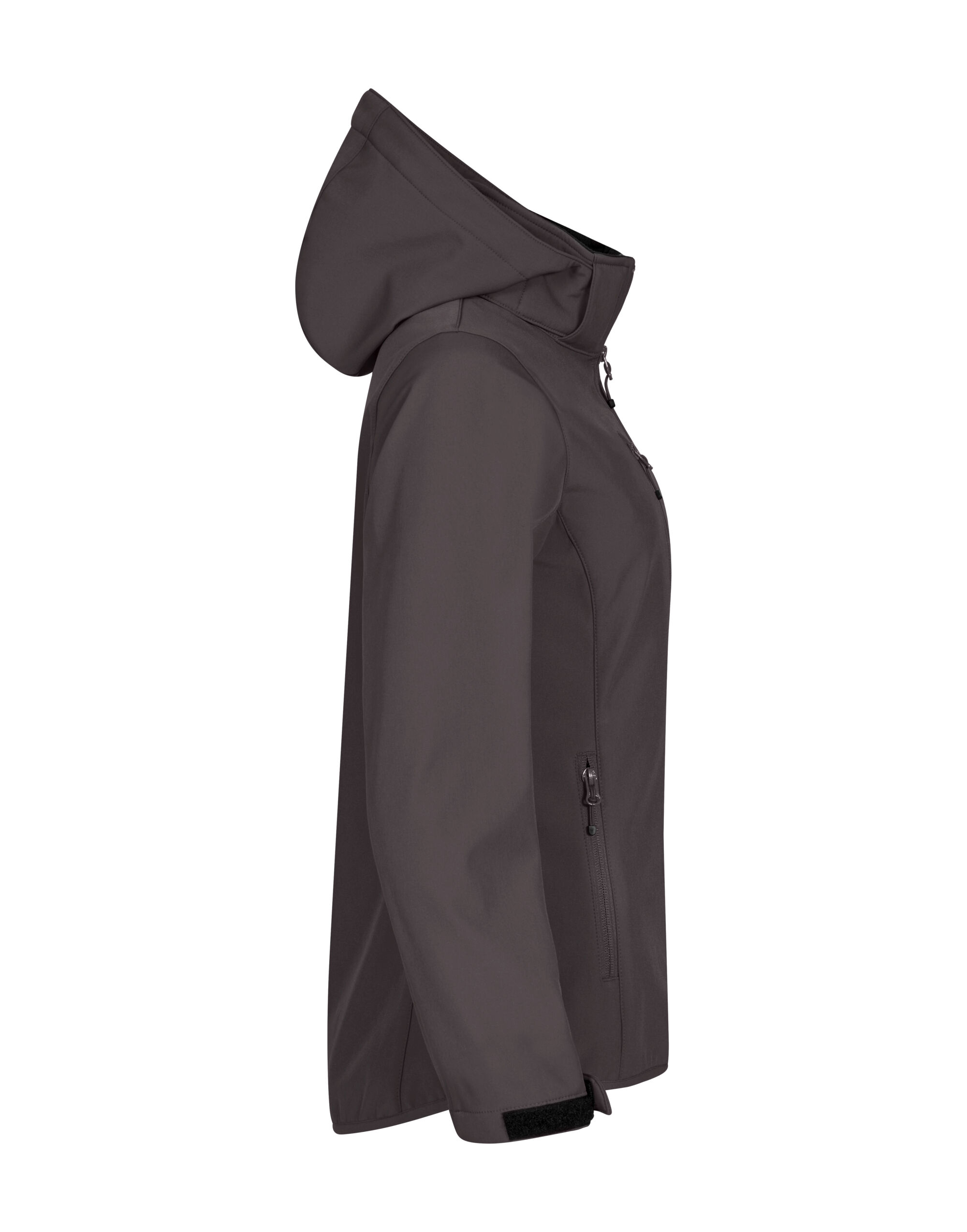 CQ0200917 Ladies Classic Softshell Hoody Dark Grey