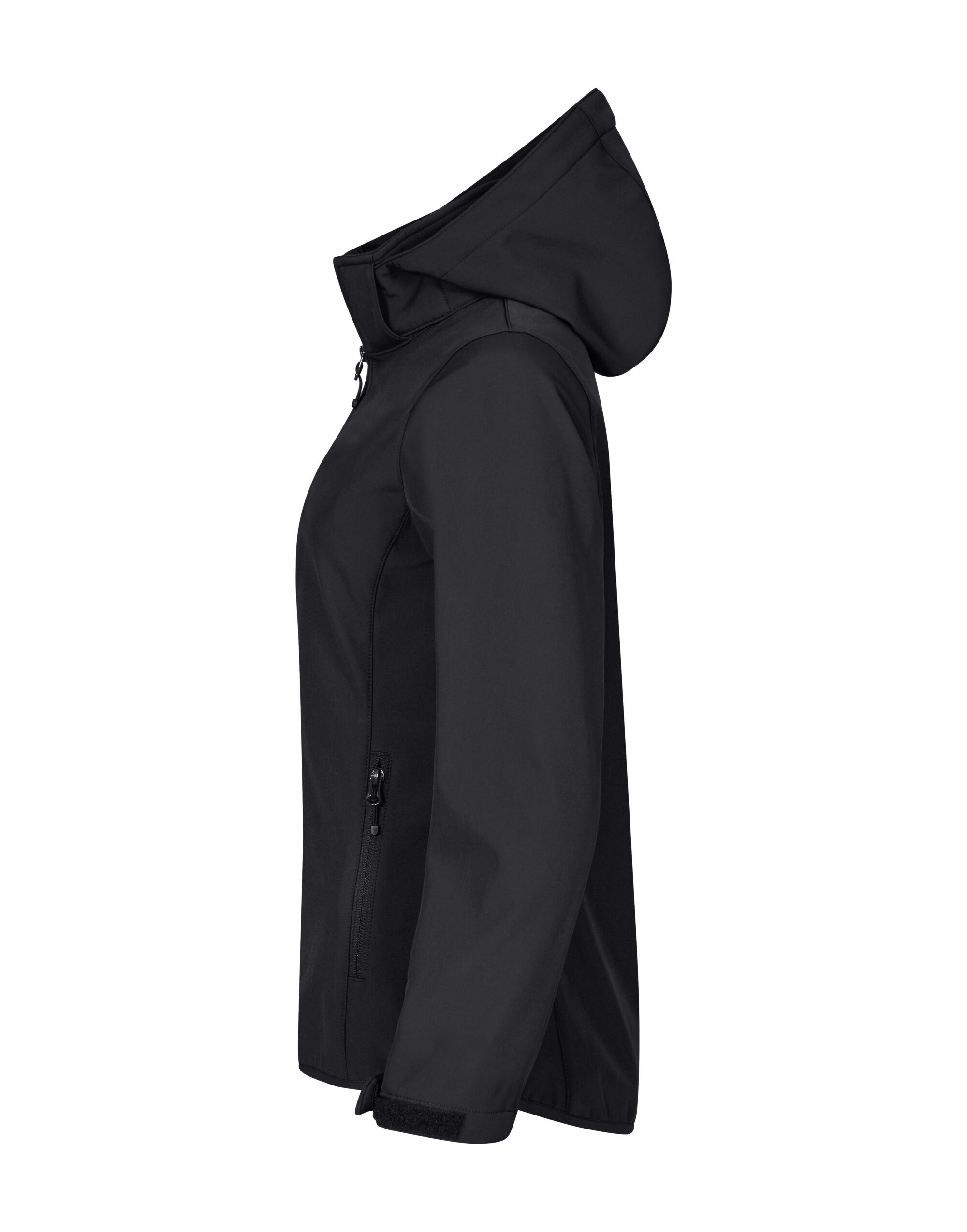 CQ0200917 Ladies Classic Softshell Hoody Black