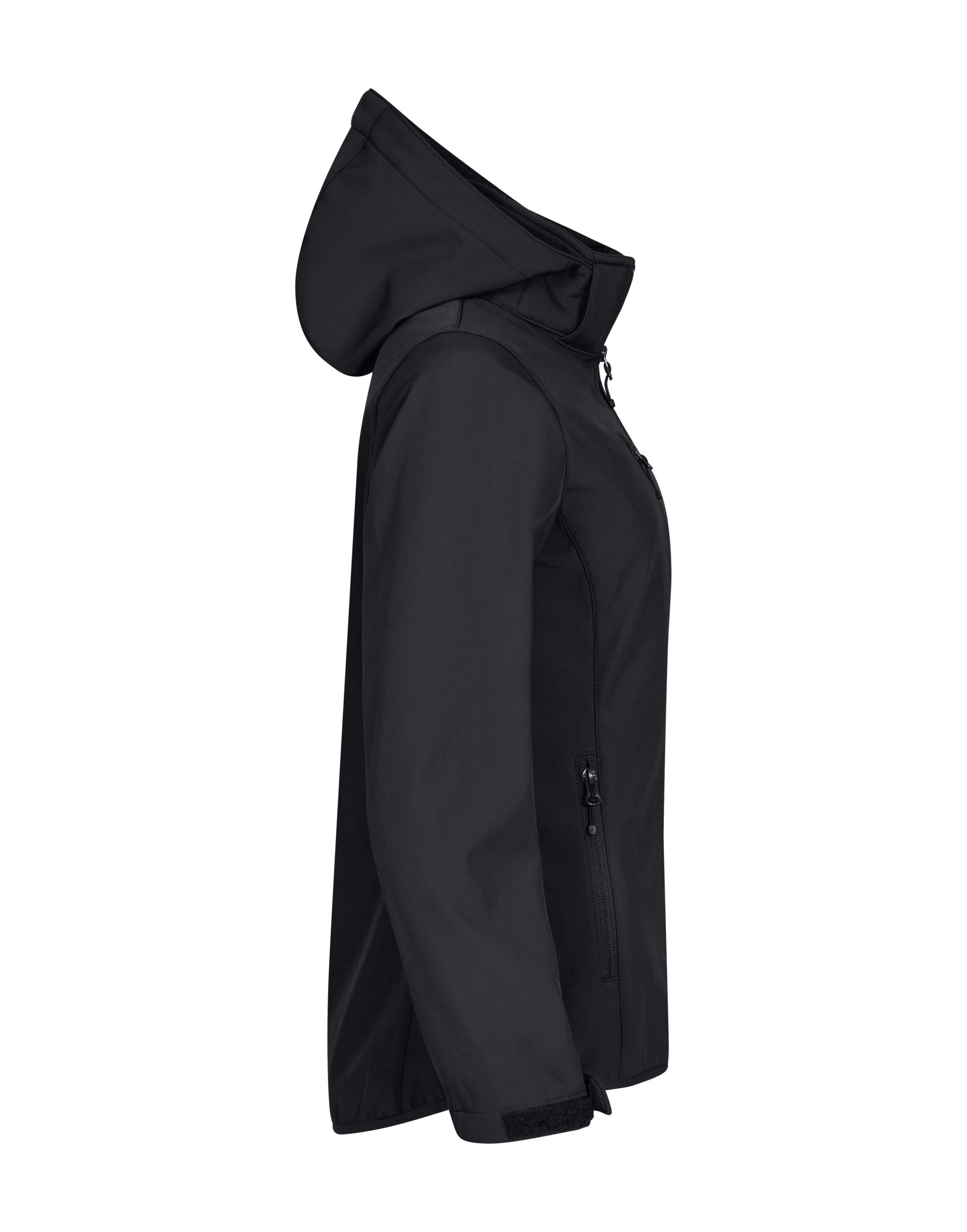 CQ0200917 Ladies Classic Softshell Hoody Black