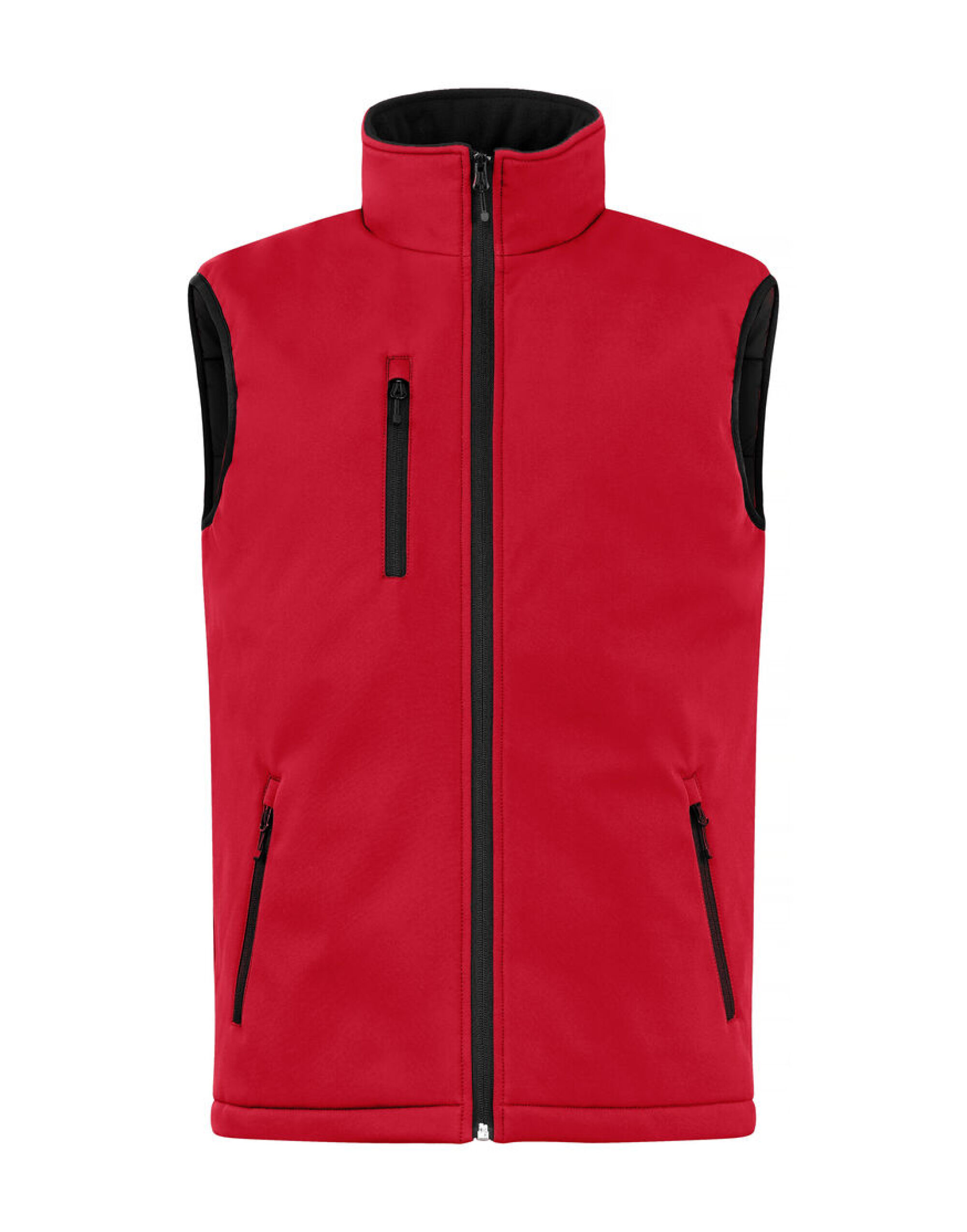 CQ020958 Padded Softshell Vest Red