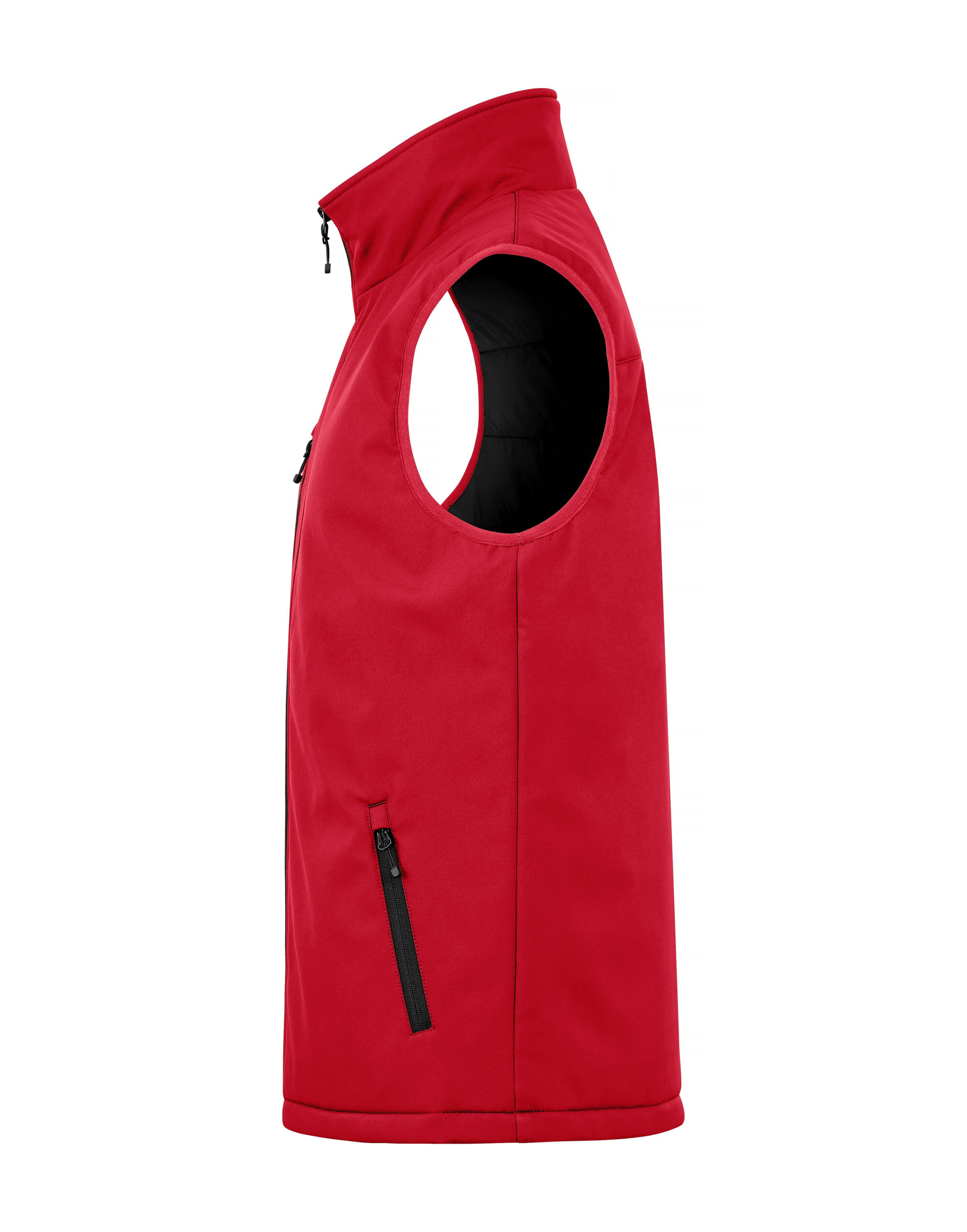 CQ020958 Padded Softshell Vest Red