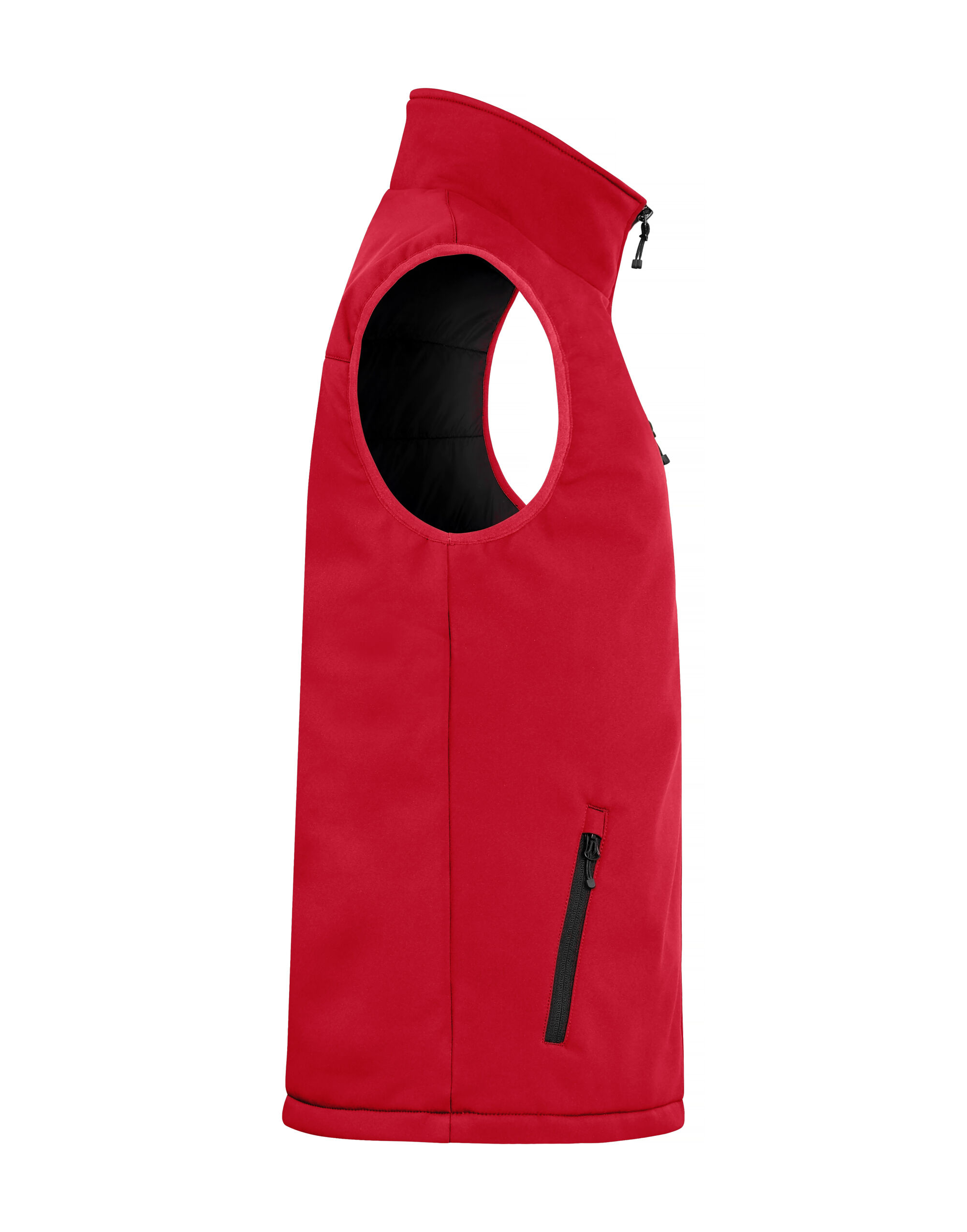 CQ020958 Padded Softshell Vest Red