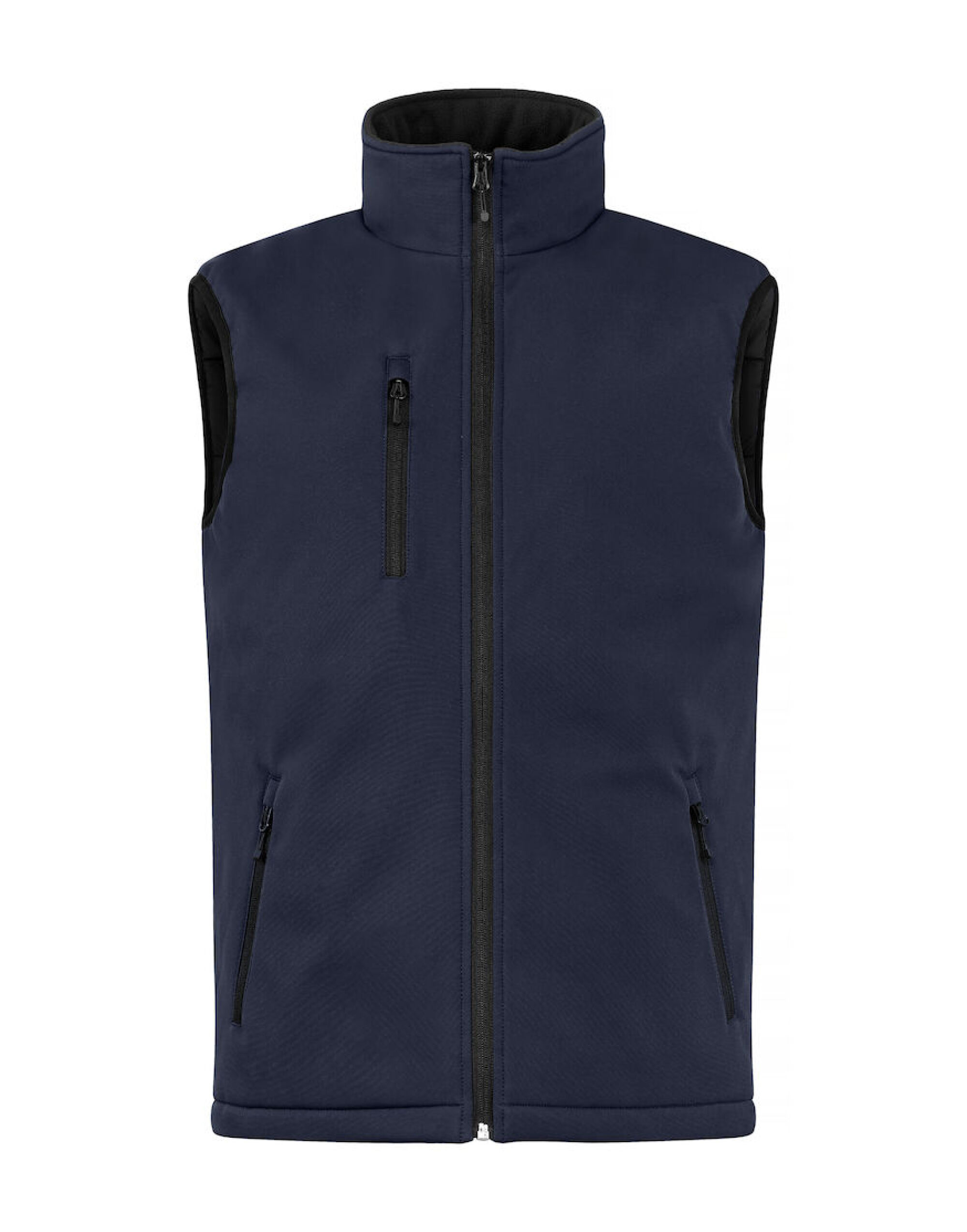 CQ020958 Padded Softshell Vest Dark Navy