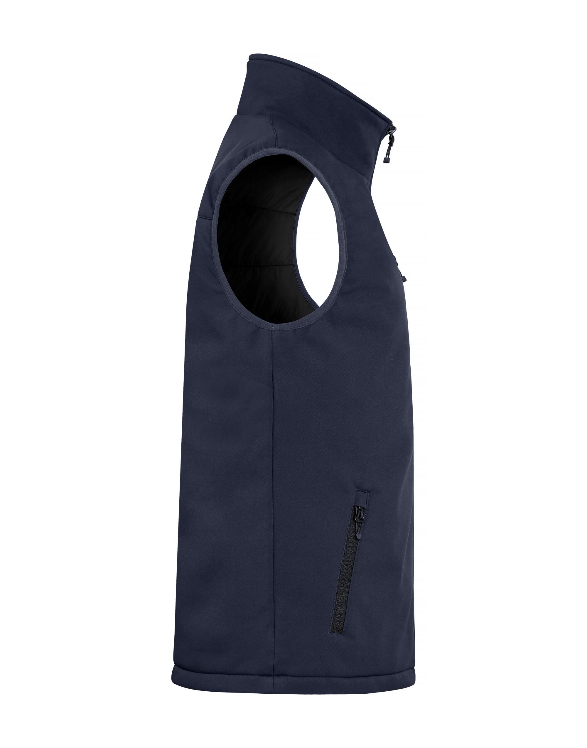 CQ020958 Padded Softshell Vest Dark Navy