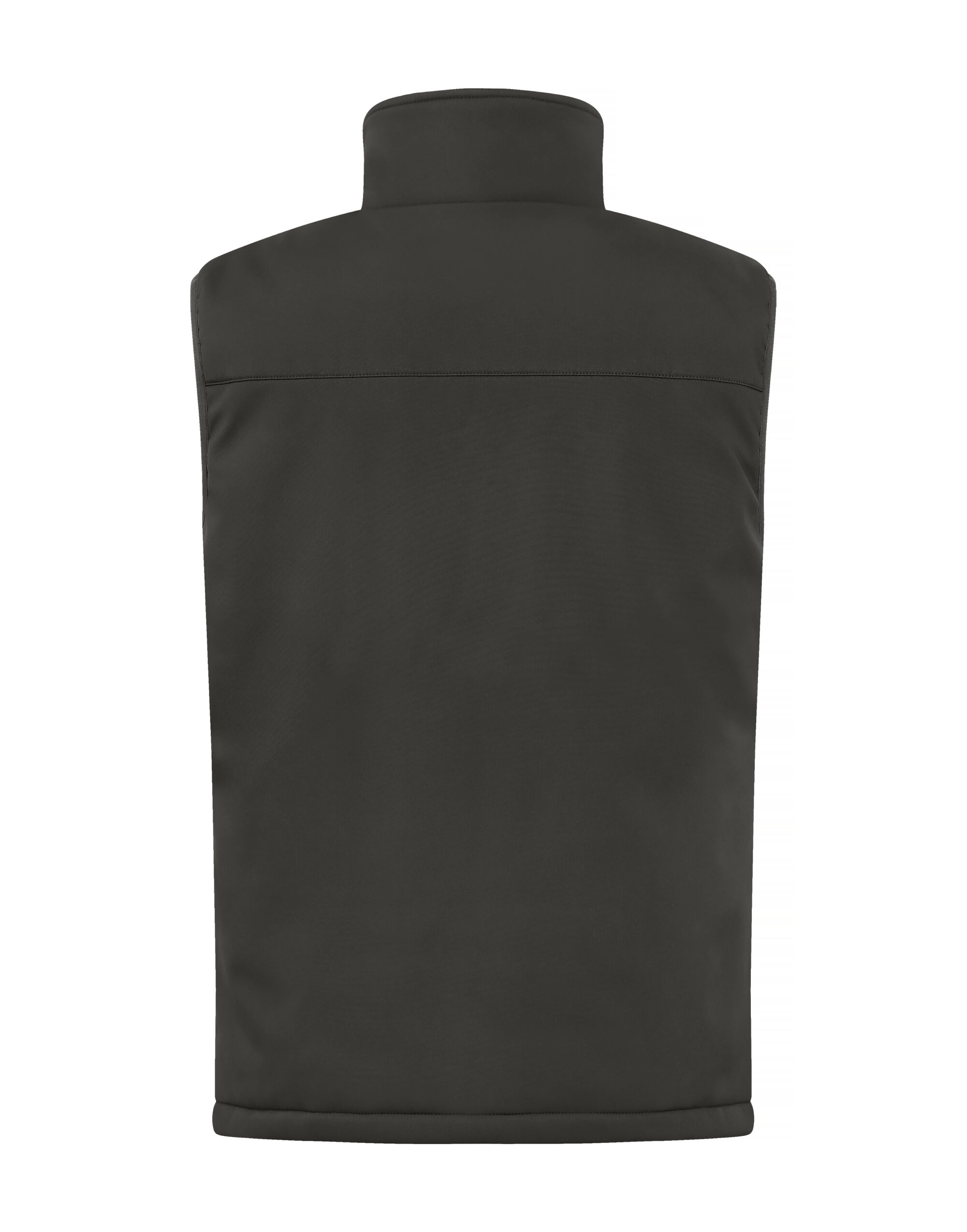 CQ020958 Padded Softshell Vest Dark Grey