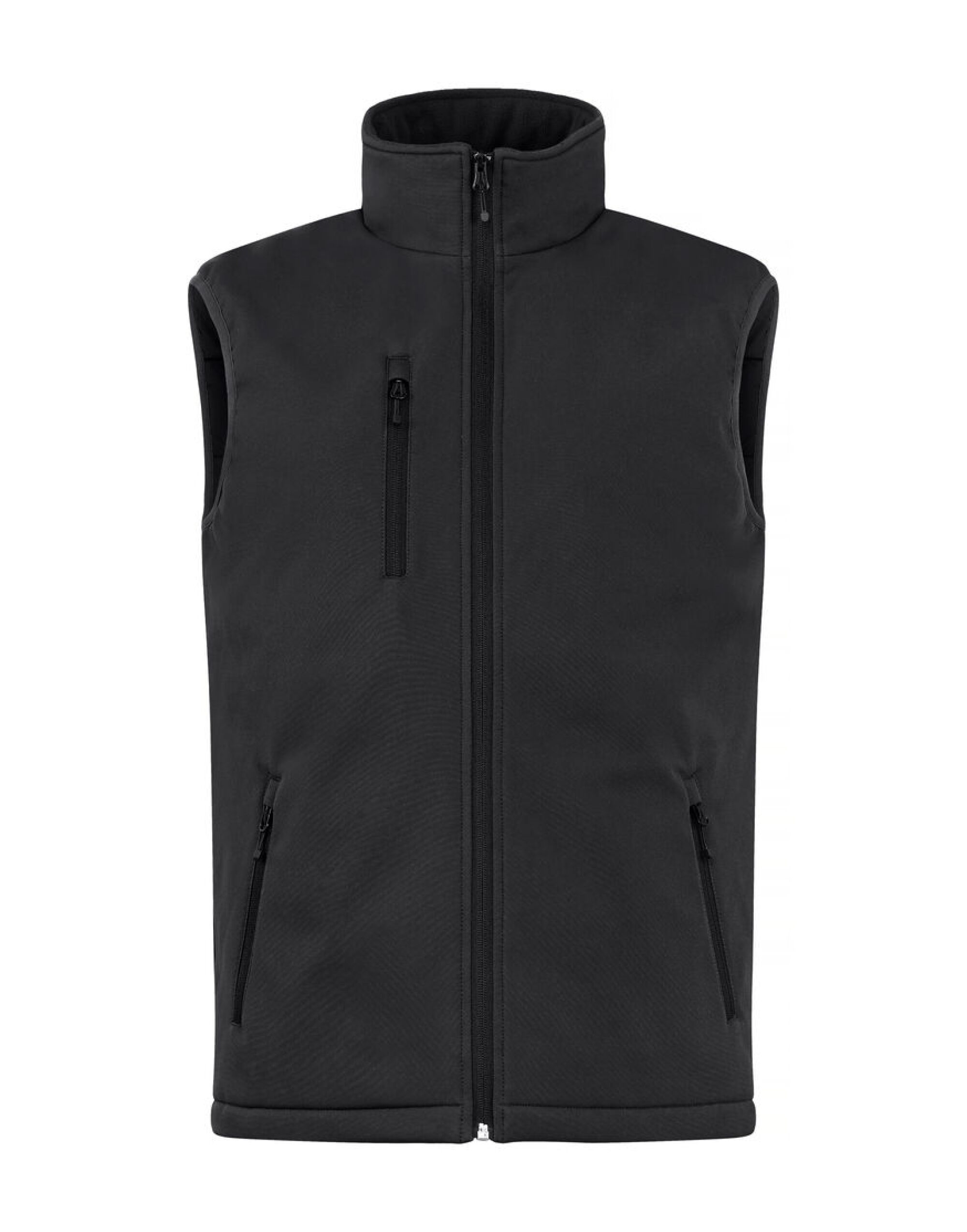 CQ020958 Padded Softshell Vest Black