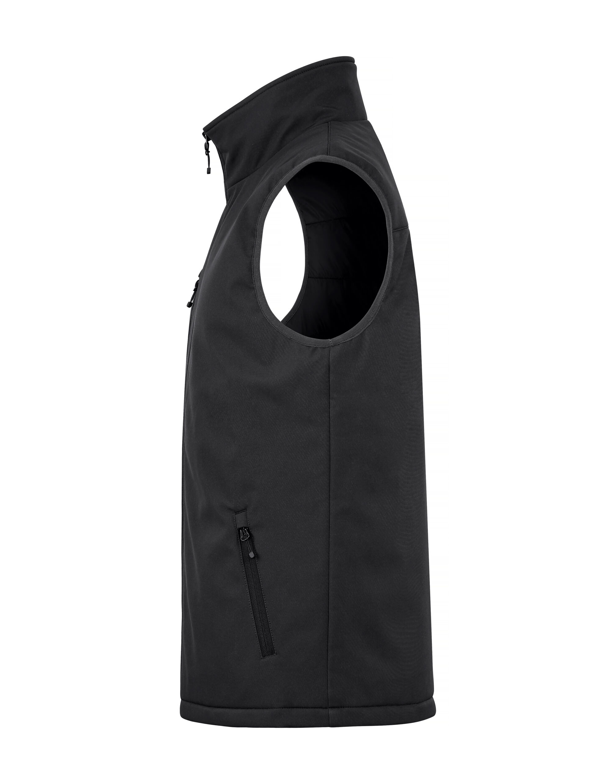 CQ020958 Padded Softshell Vest Black
