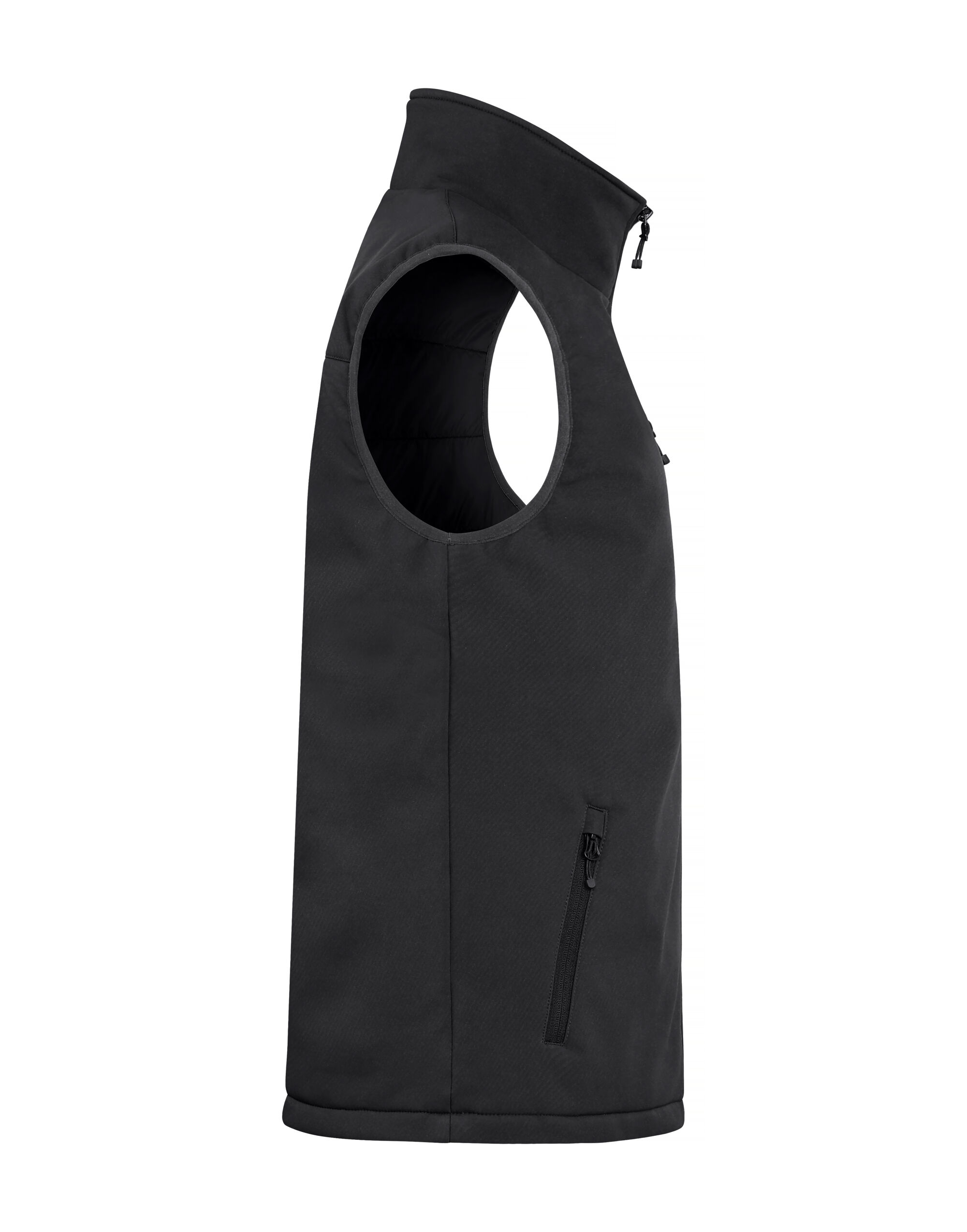 CQ020958 Padded Softshell Vest Black