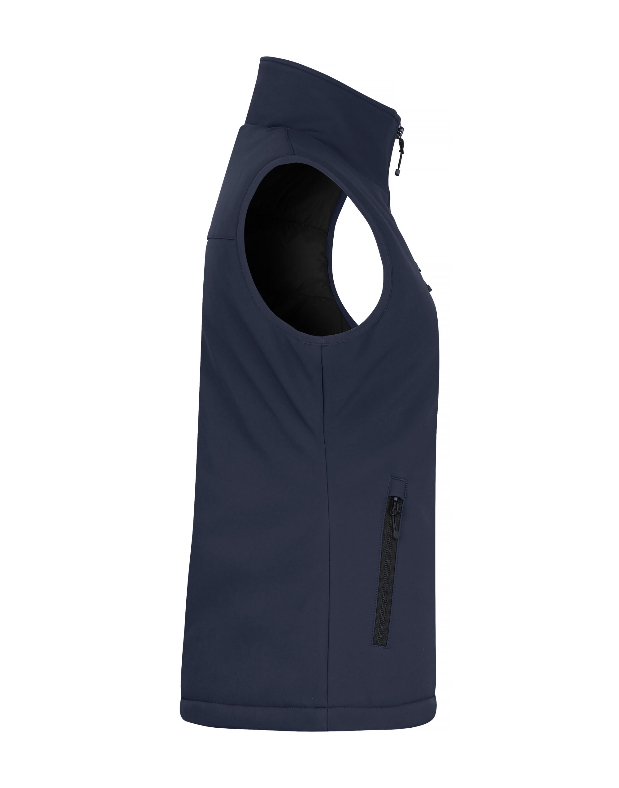 CQ020959 Ladies Padded Softshell Vest Dark Navy