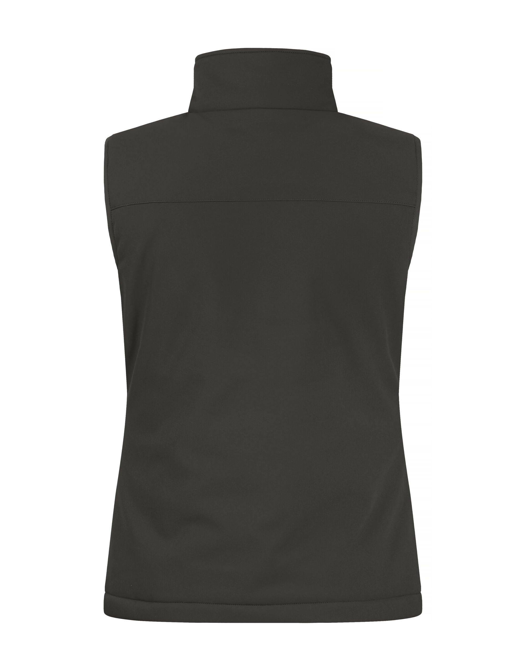 CQ020959 Ladies Padded Softshell Vest Dark Grey