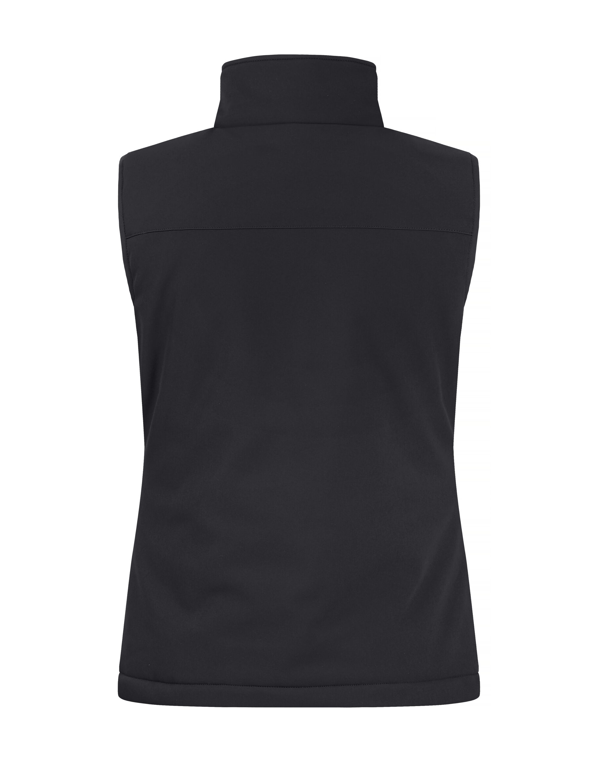 CQ020959 Ladies Padded Softshell Vest Black